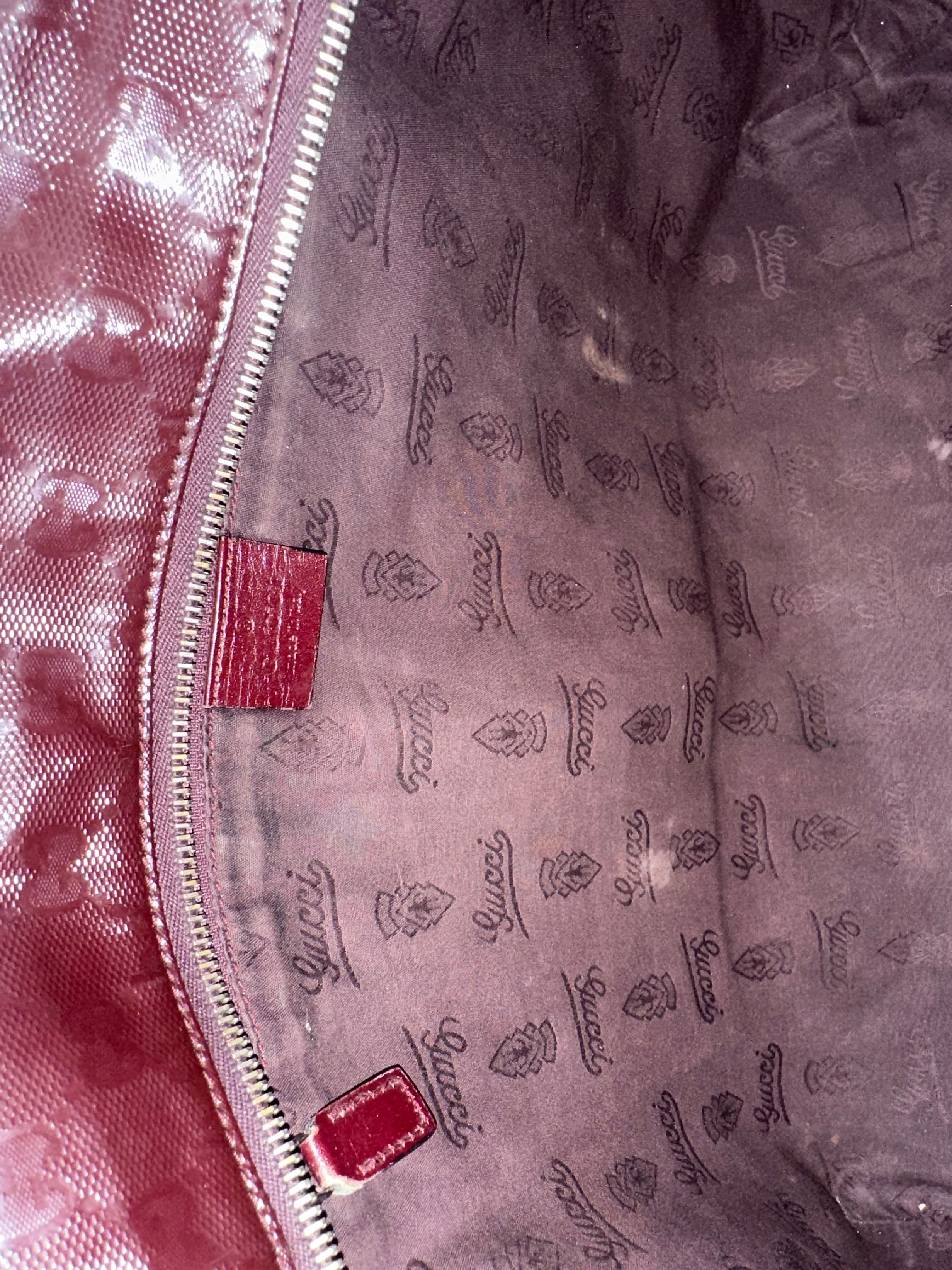 Gucci Bordeaux Tote Bag