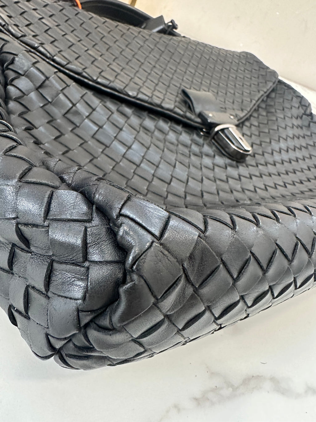 Bottega Veneta Black intrecciato