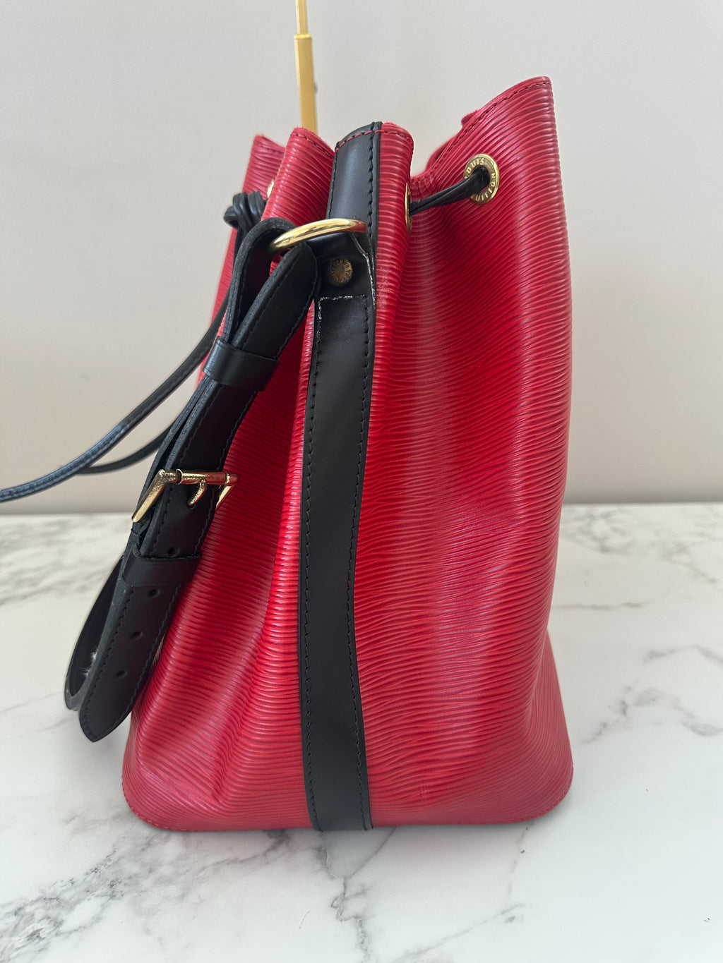 Louis Vuitton Petite Noé Epi Bicolor