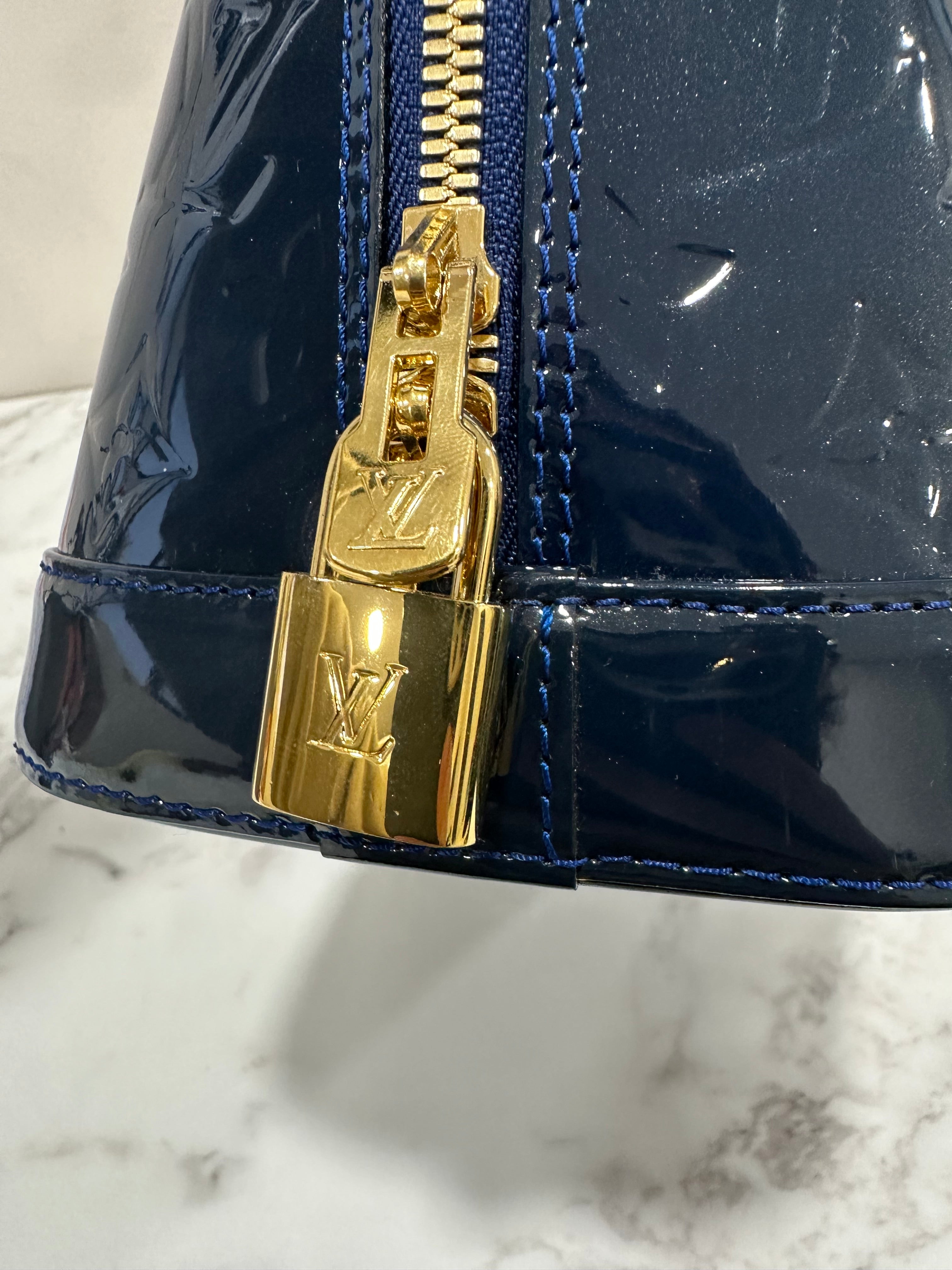 Louis Vuitton Alma PM Blue Night