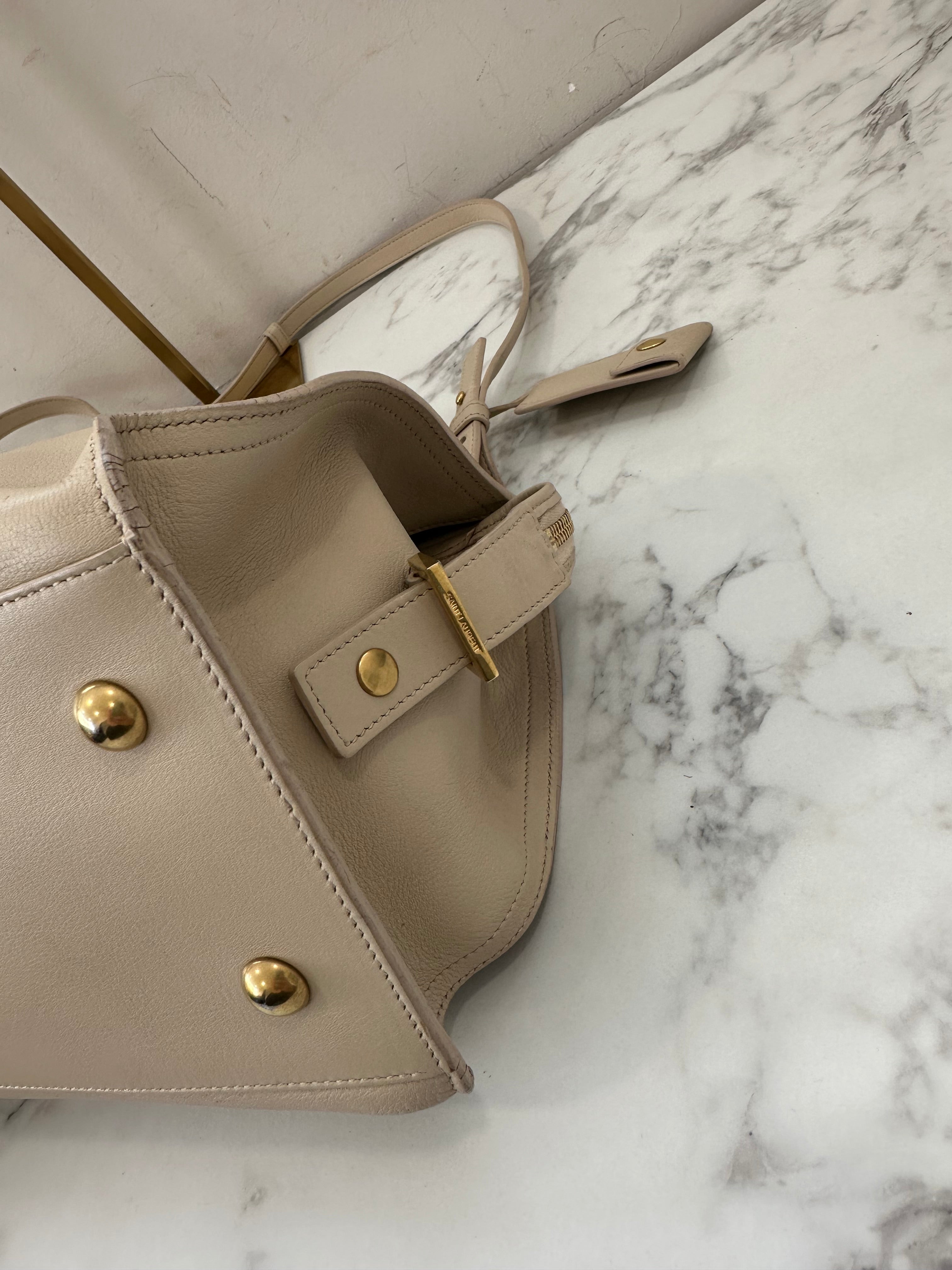 Saint Laurent Beige 2way