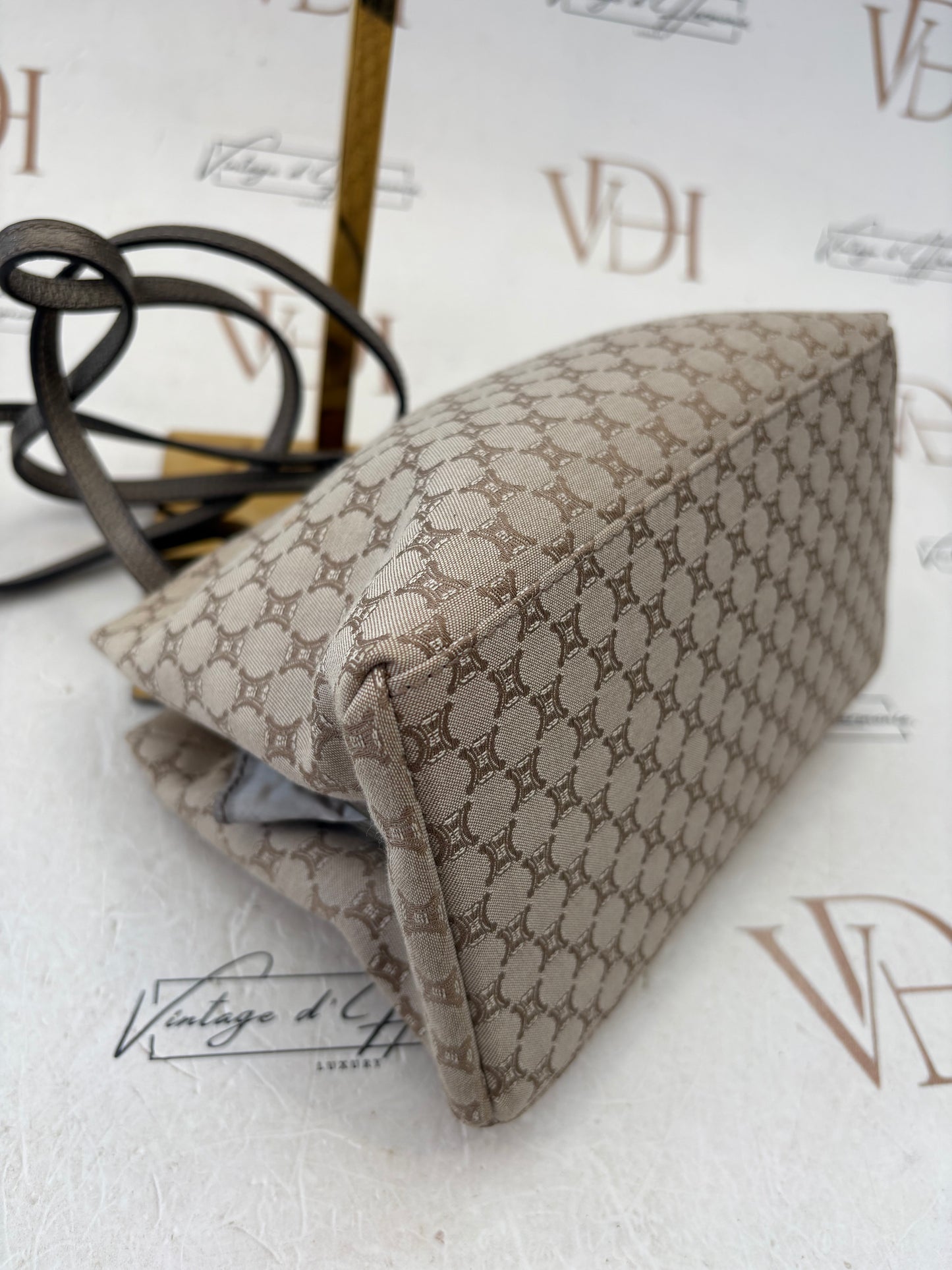 018768 - Celine Beige Canvas Macadam