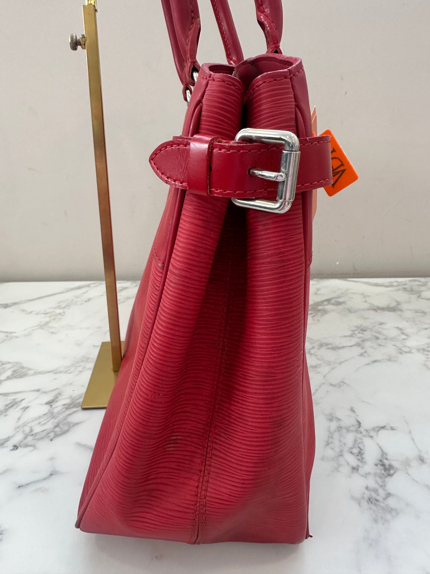 Louis Vuitton Red Epi Passy GM