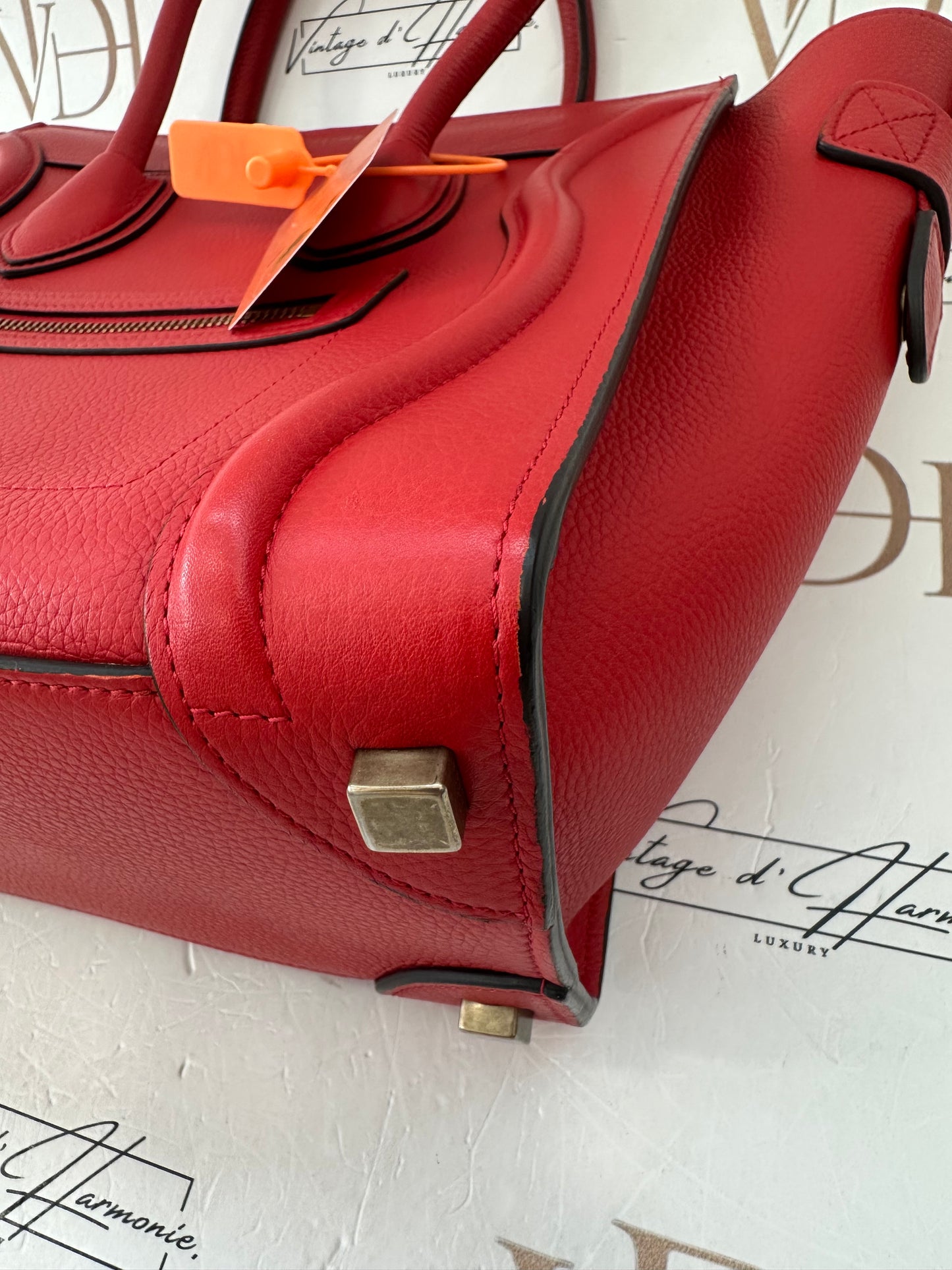 382909 - Celine Luggage Red