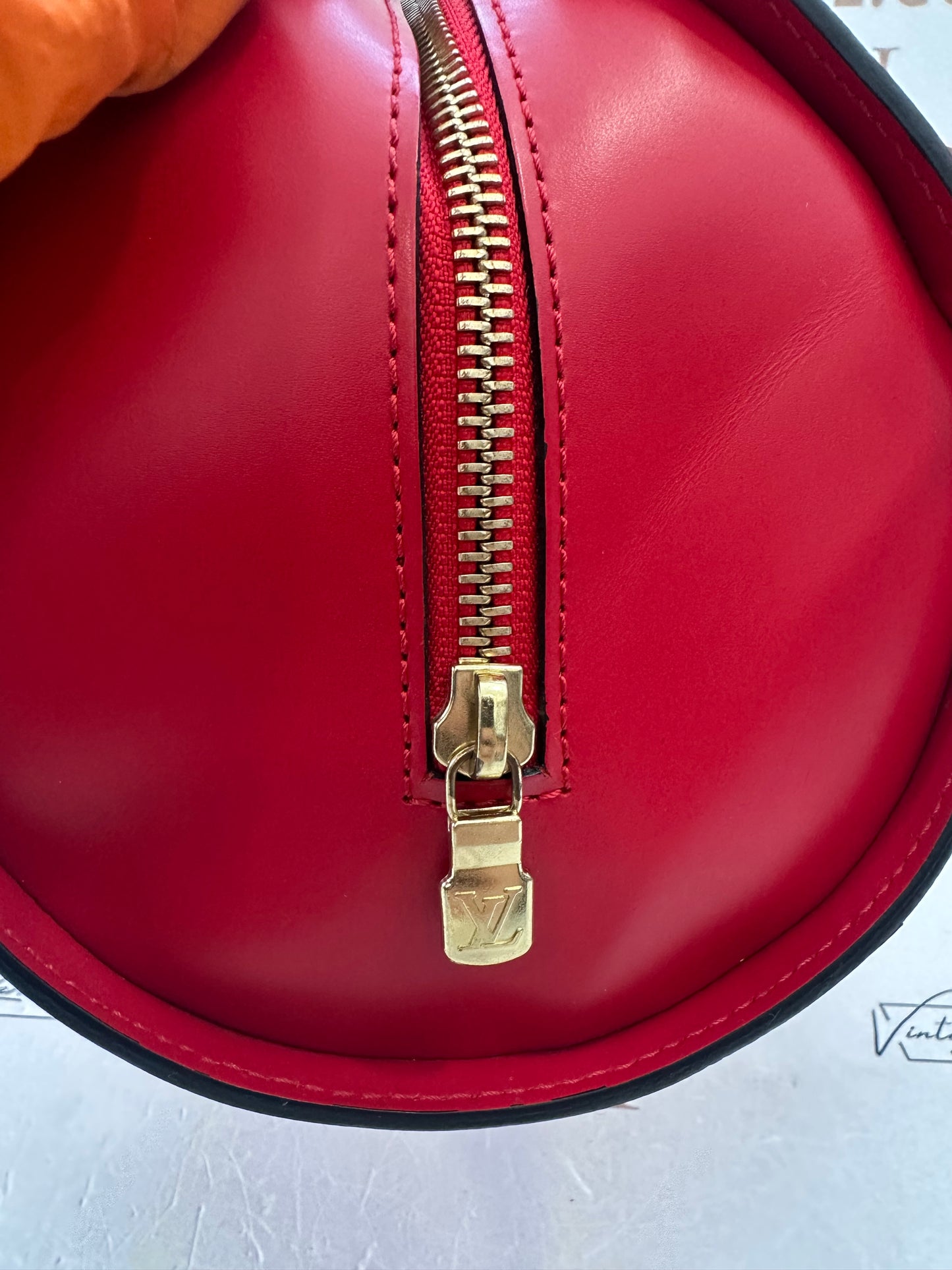 017814 - Louis Vuitton Red Epi Soufflot