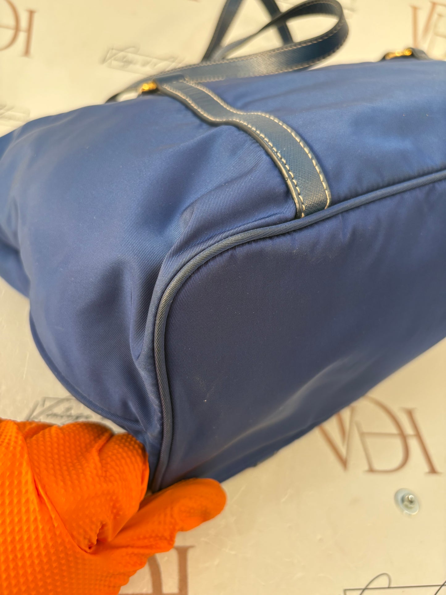383870 - Prada Blue Nylon