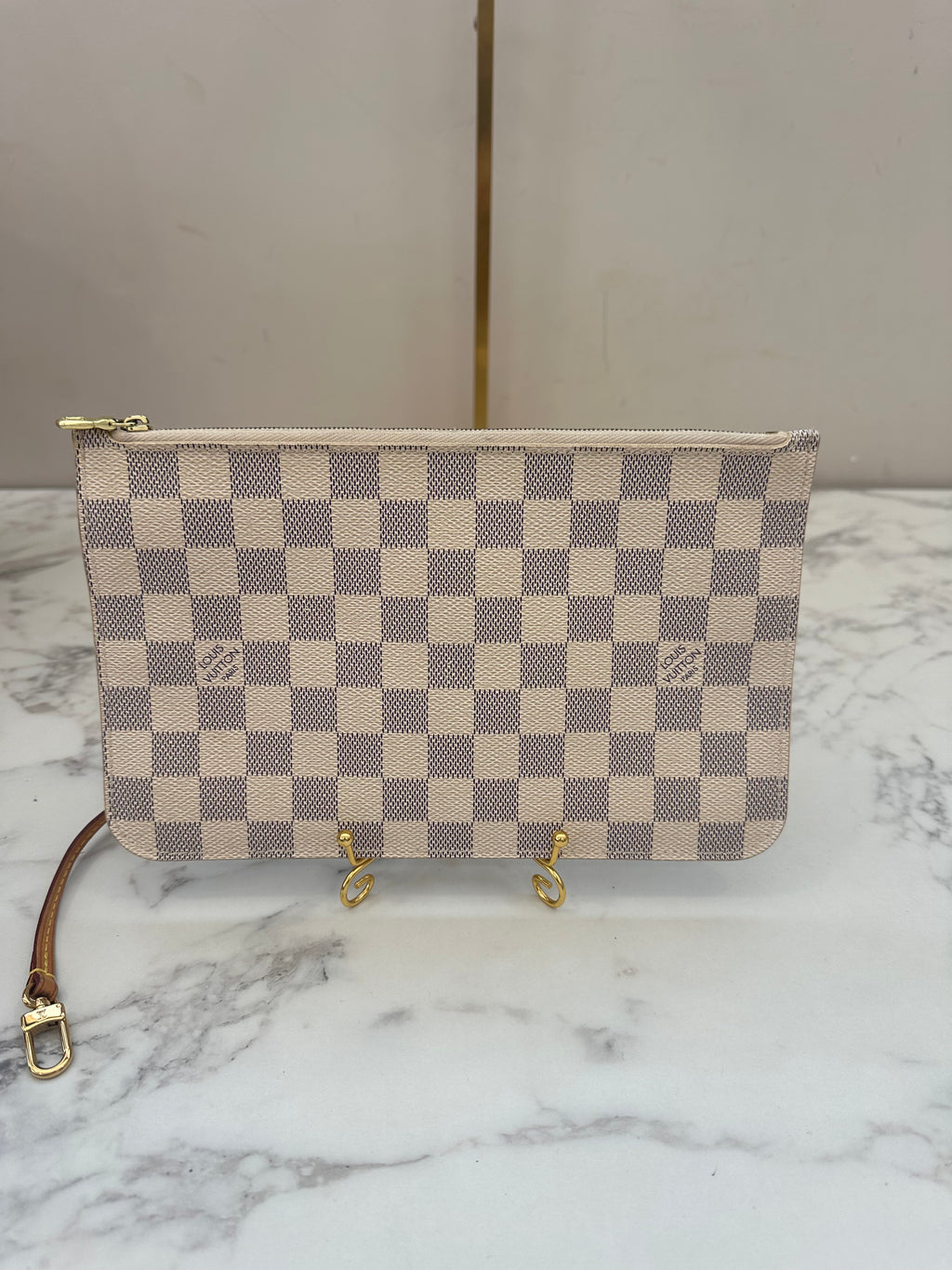 Louis Vuitton Neverfull Azur MM + Pochette