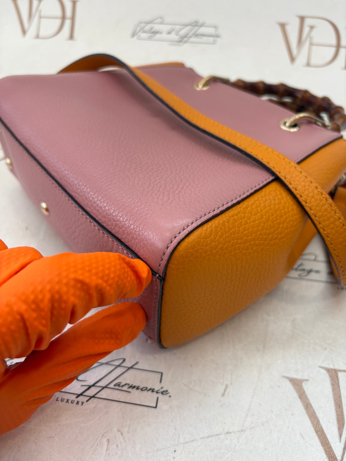 018091 - Gucci Pink Bamboo