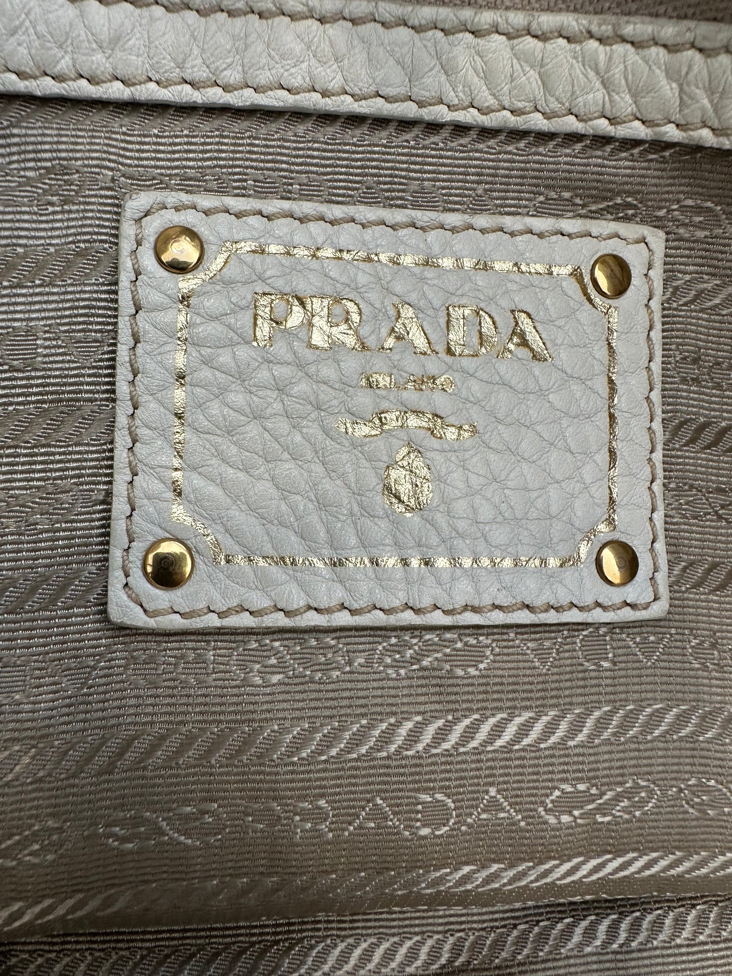 Prada Jacquard Tote