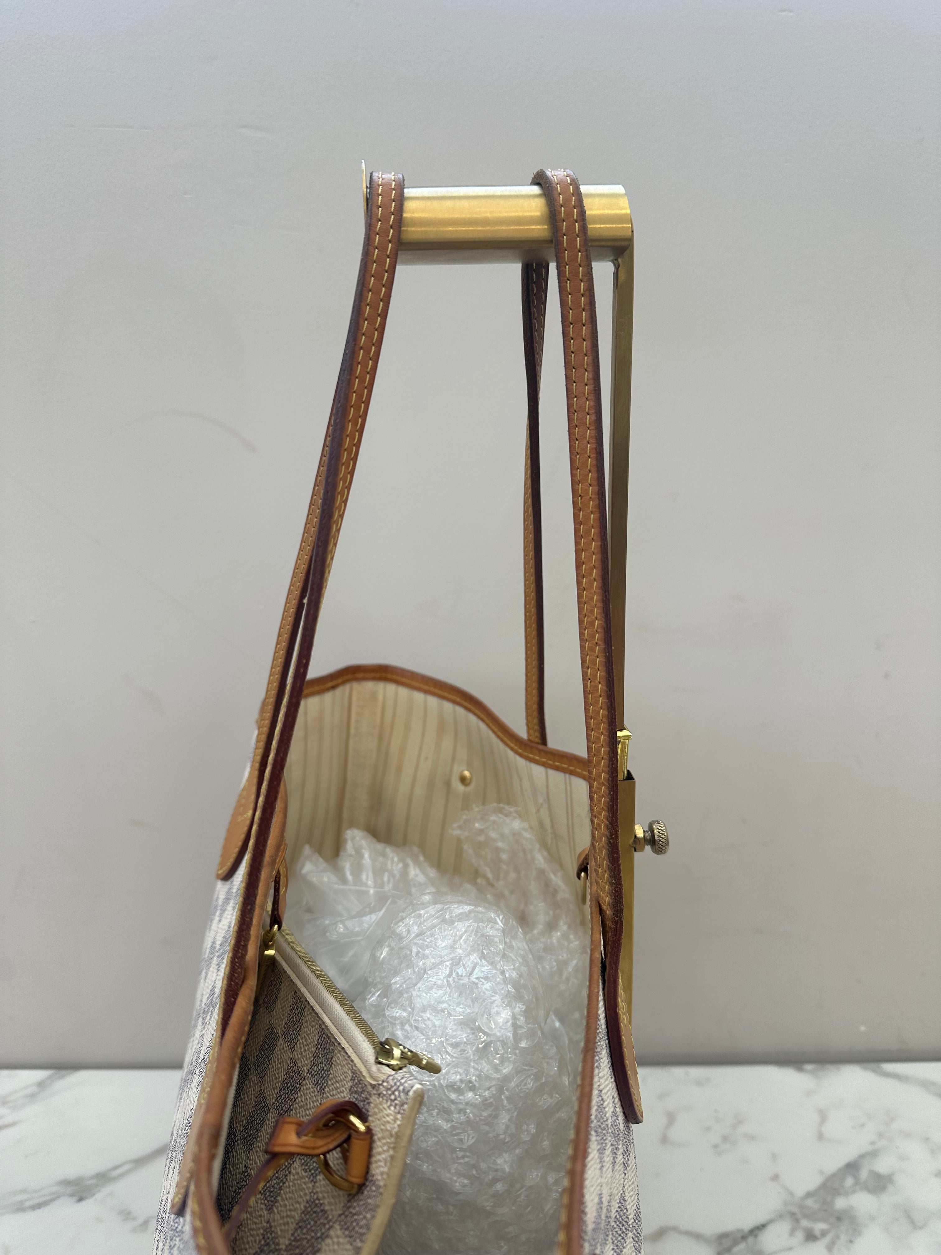 Louis Vuitton Neverfull Azur MM + Pochette