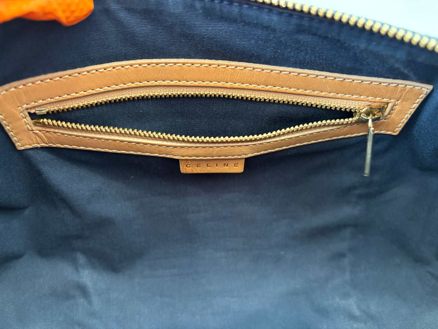 017102 - Céline Navy Suede
