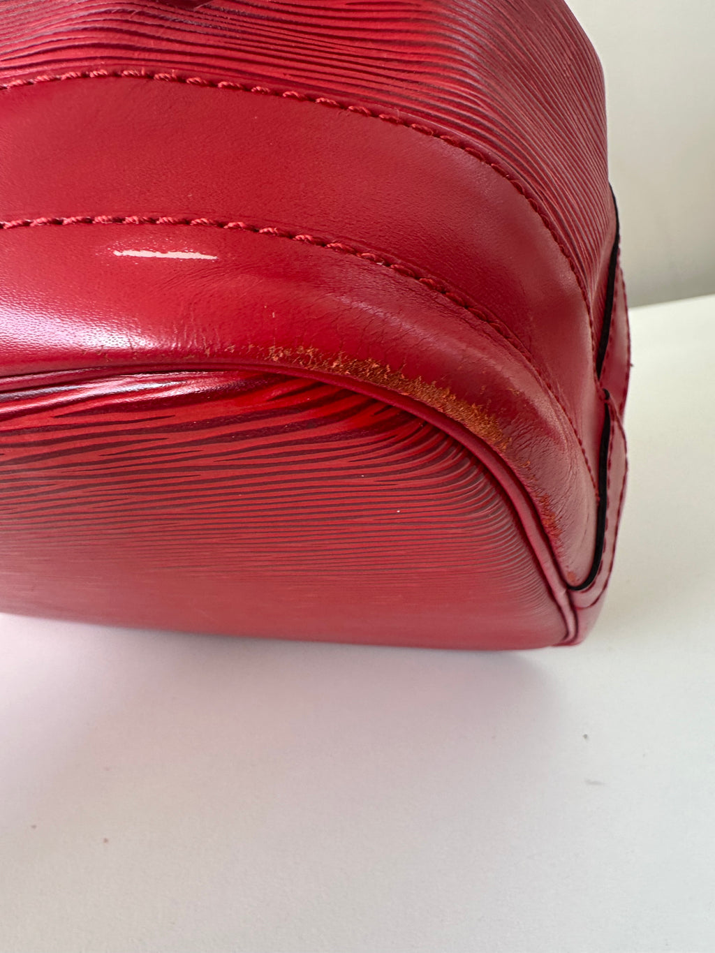 Louis Vuitton Noé Red Epi