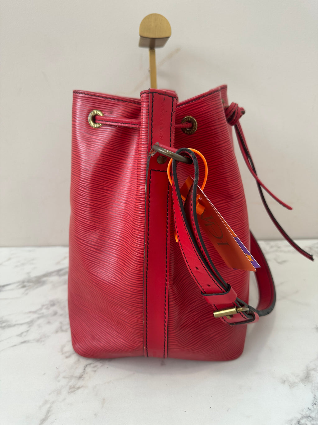 Louis Vuitton Noé Epi Red