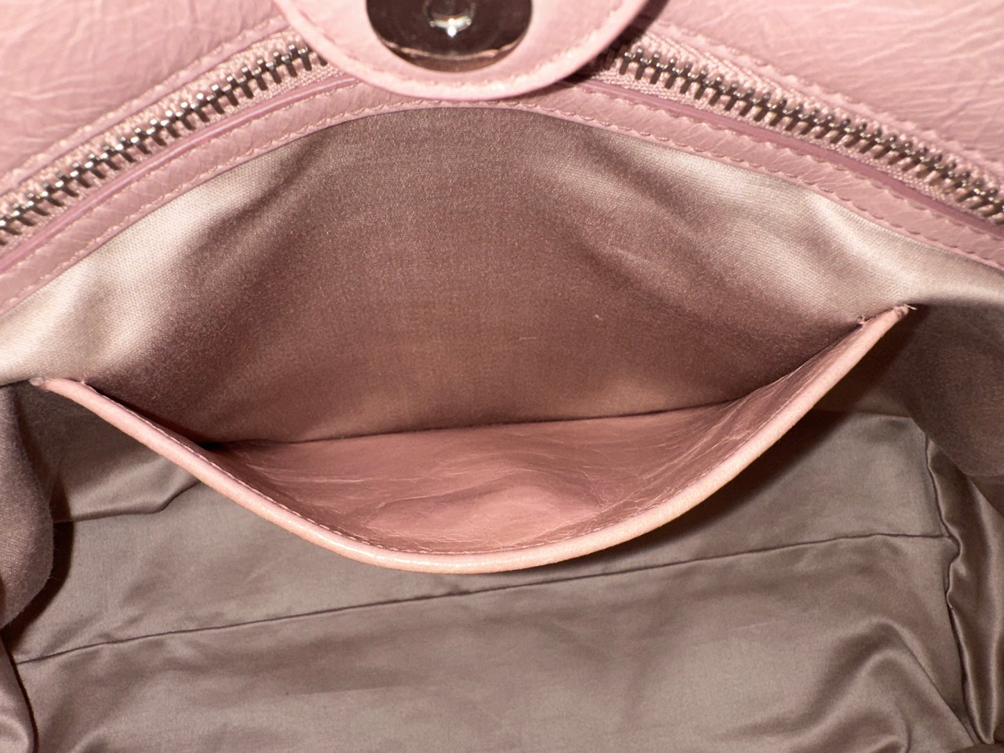 Miu Miu Light Pink Calfskin