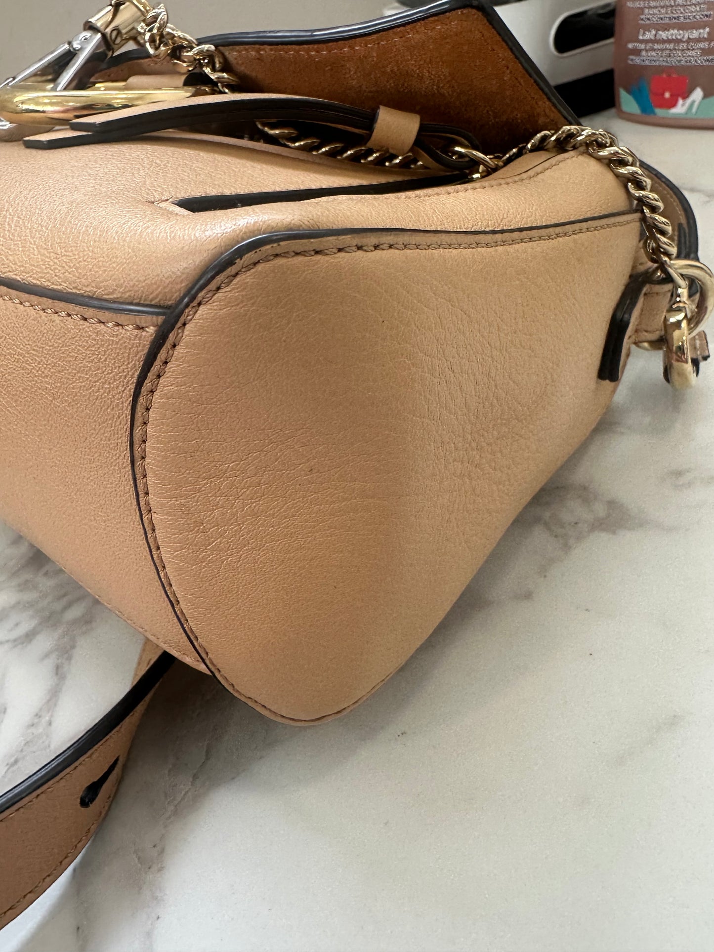 Chloe Beige 2way Bag
