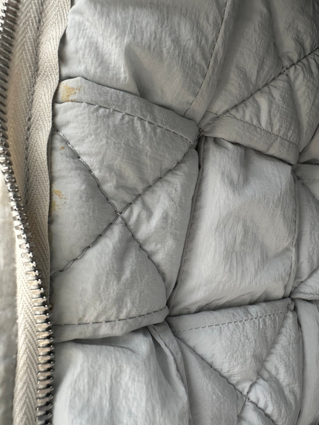 Bottega Veneta Gray Nylon