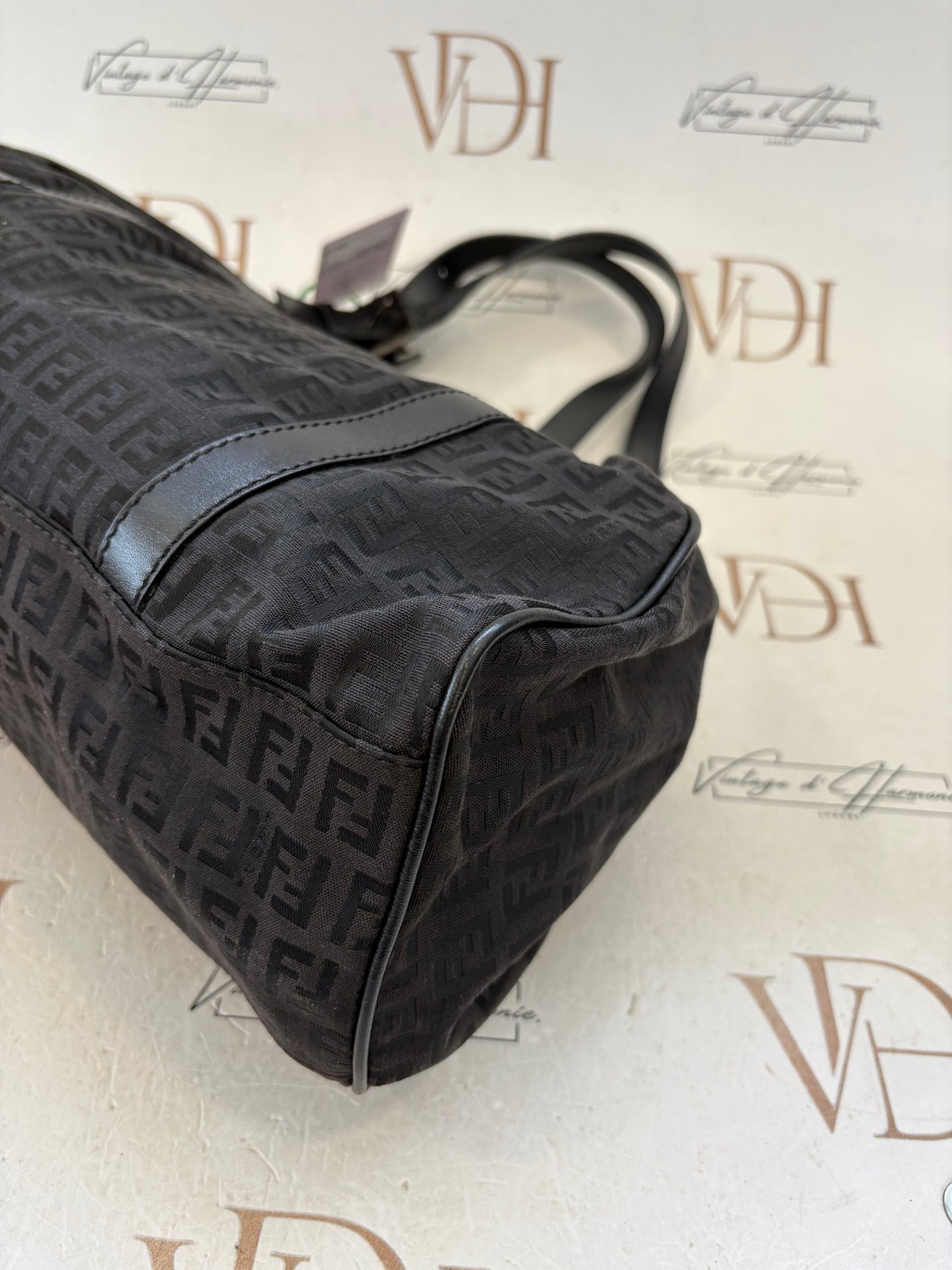017081 - Fendi Black Zucchino