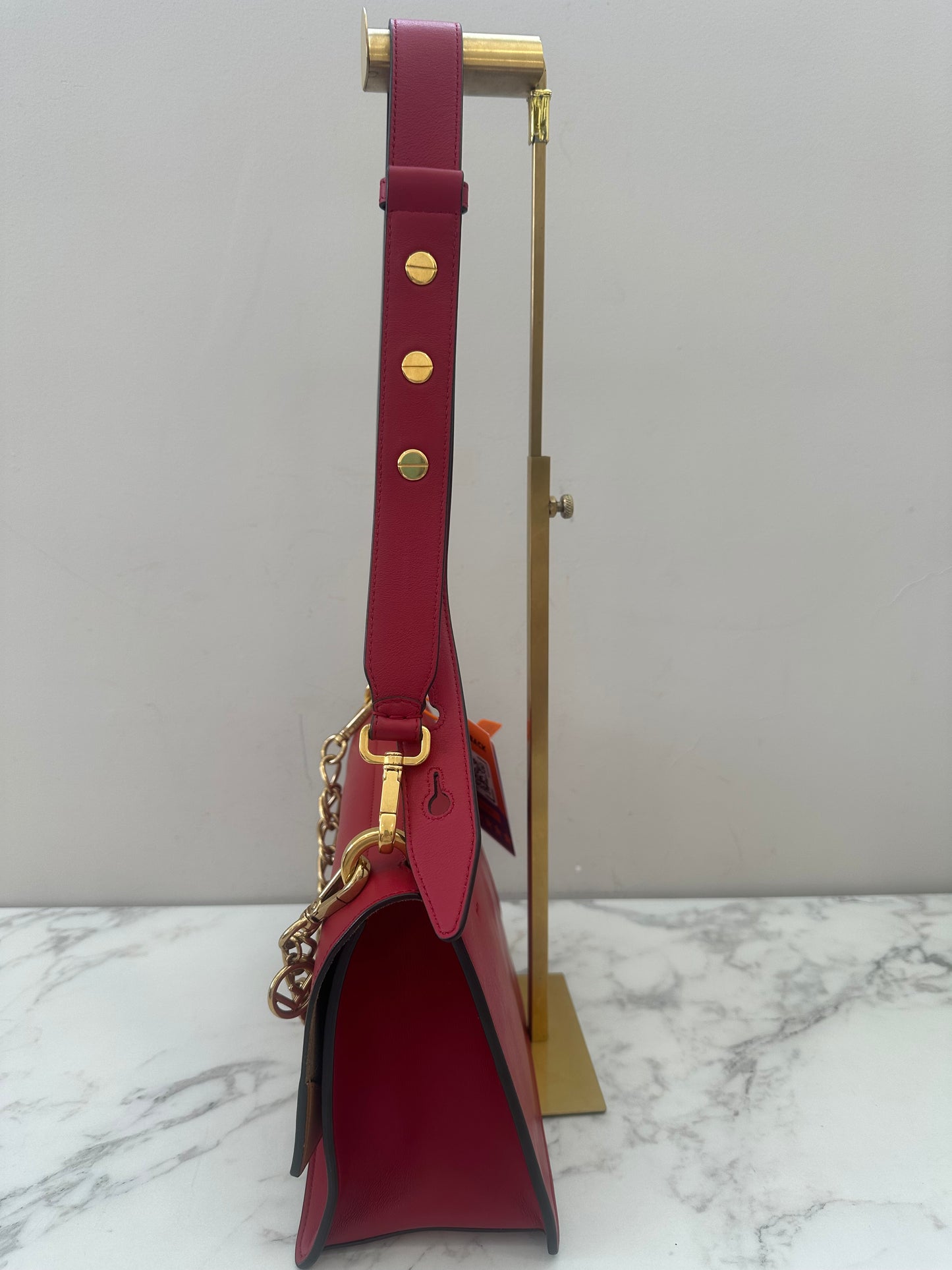 Fendi red 2way Bag