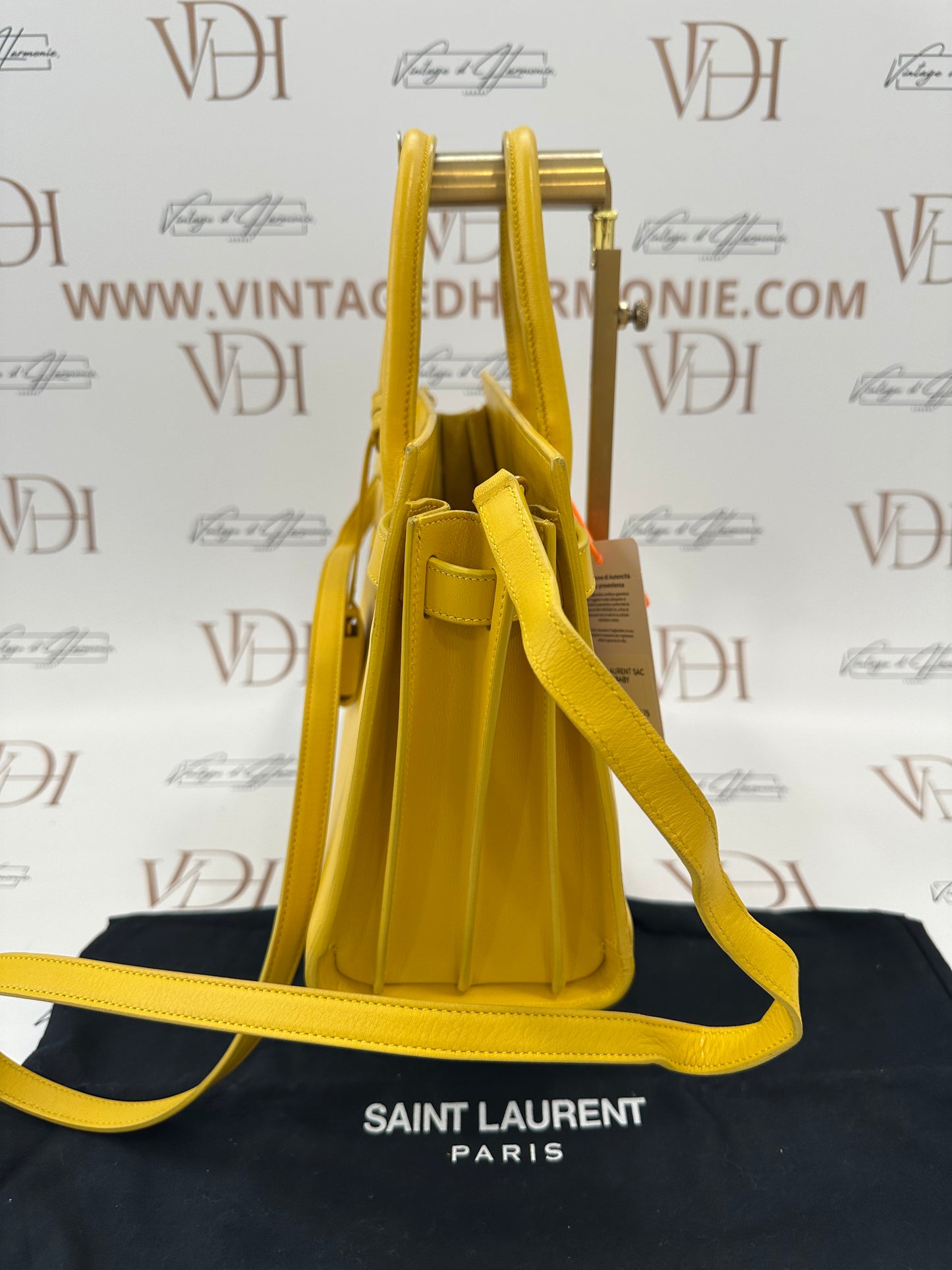 382221 - Saint Laurent Sac De Jour Baby Yellow