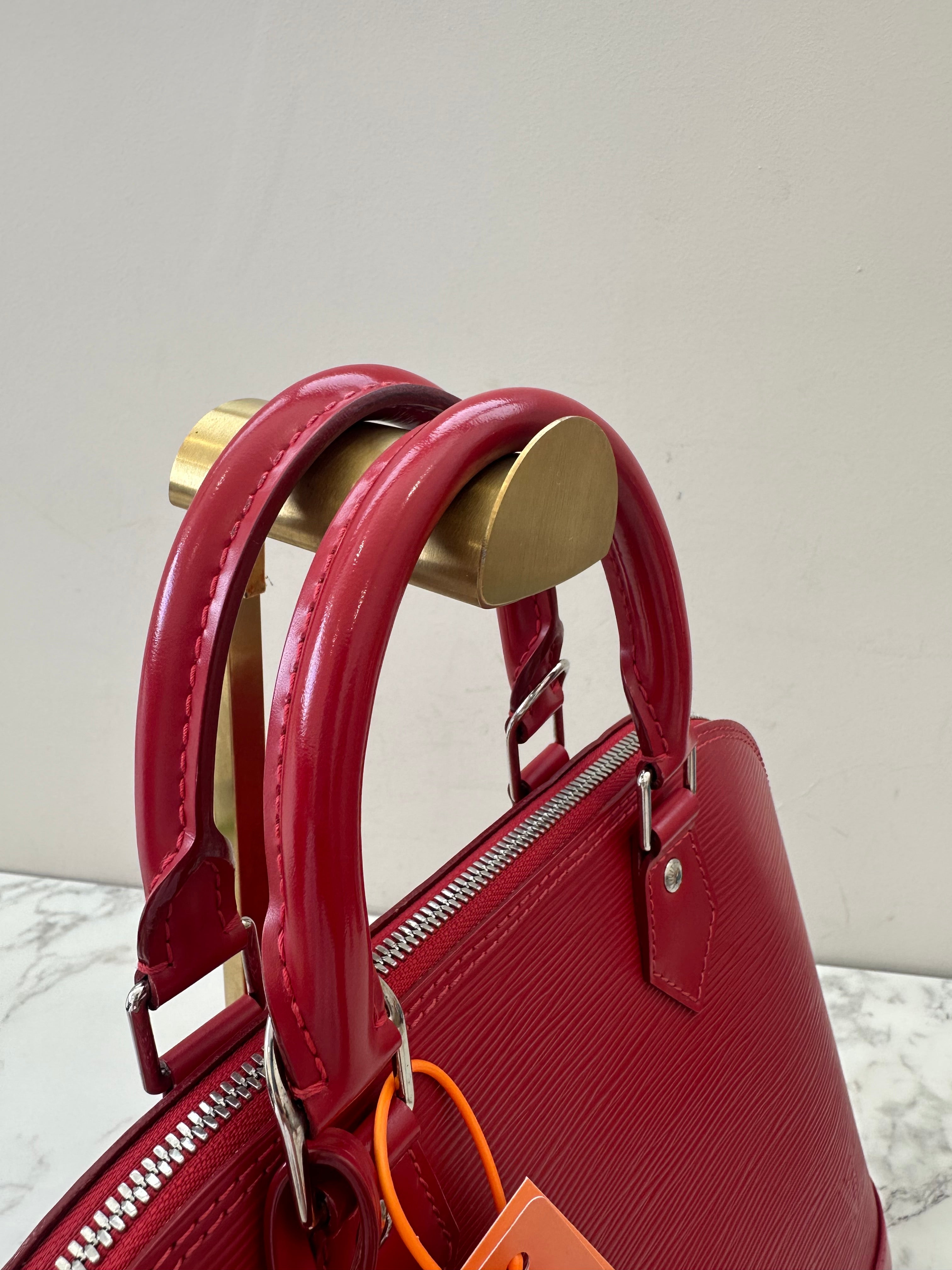 Louis Vuitton Alma Epi red