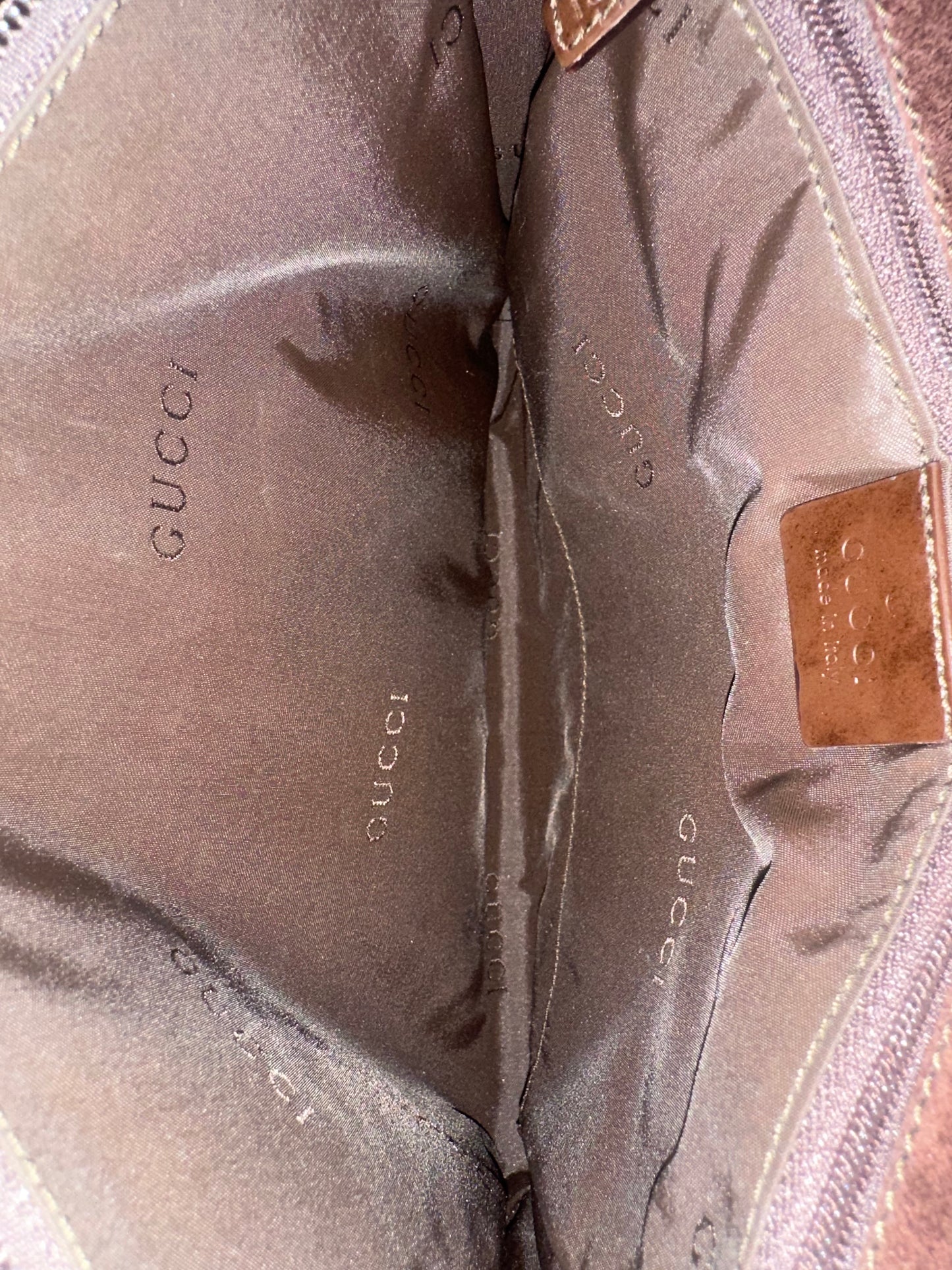 Gucci Brown Leather