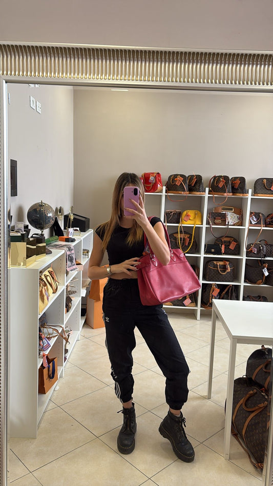 Louis Vuitton Red Epi Passy GM