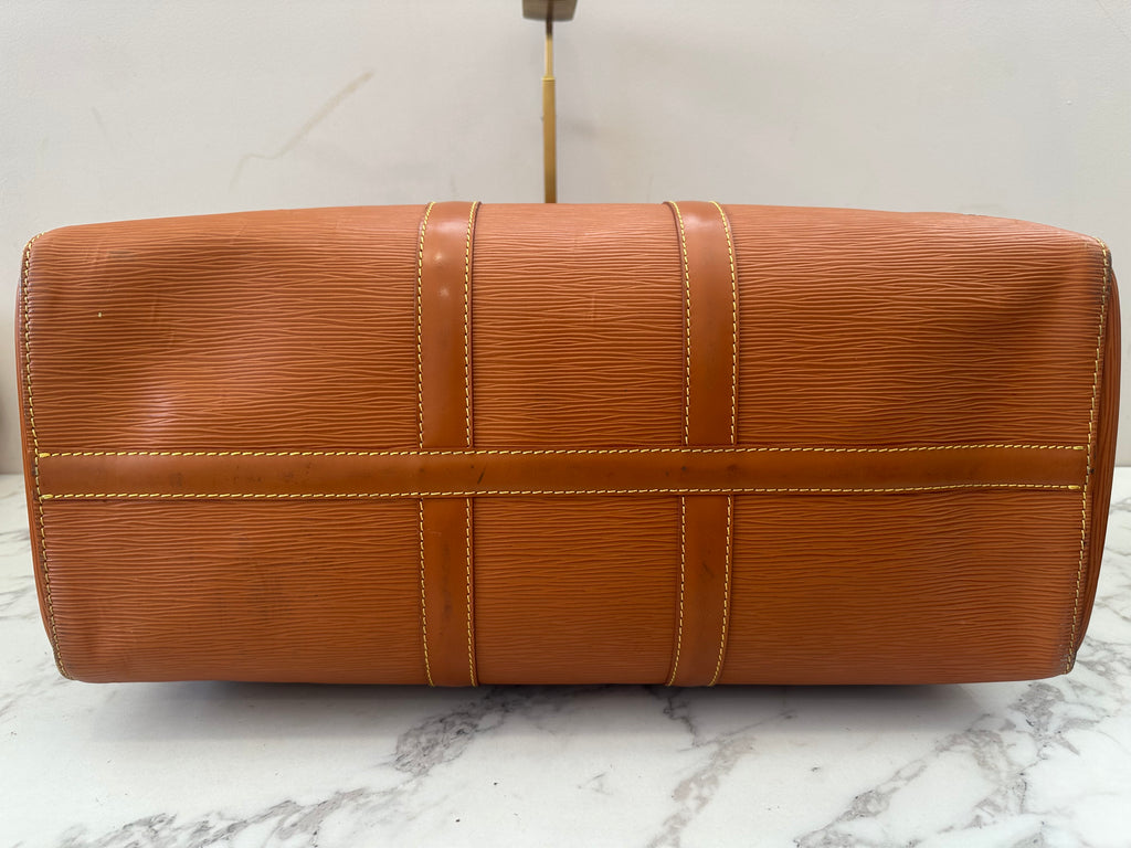 Louis Vuitton Keepall 45 Epi Brown