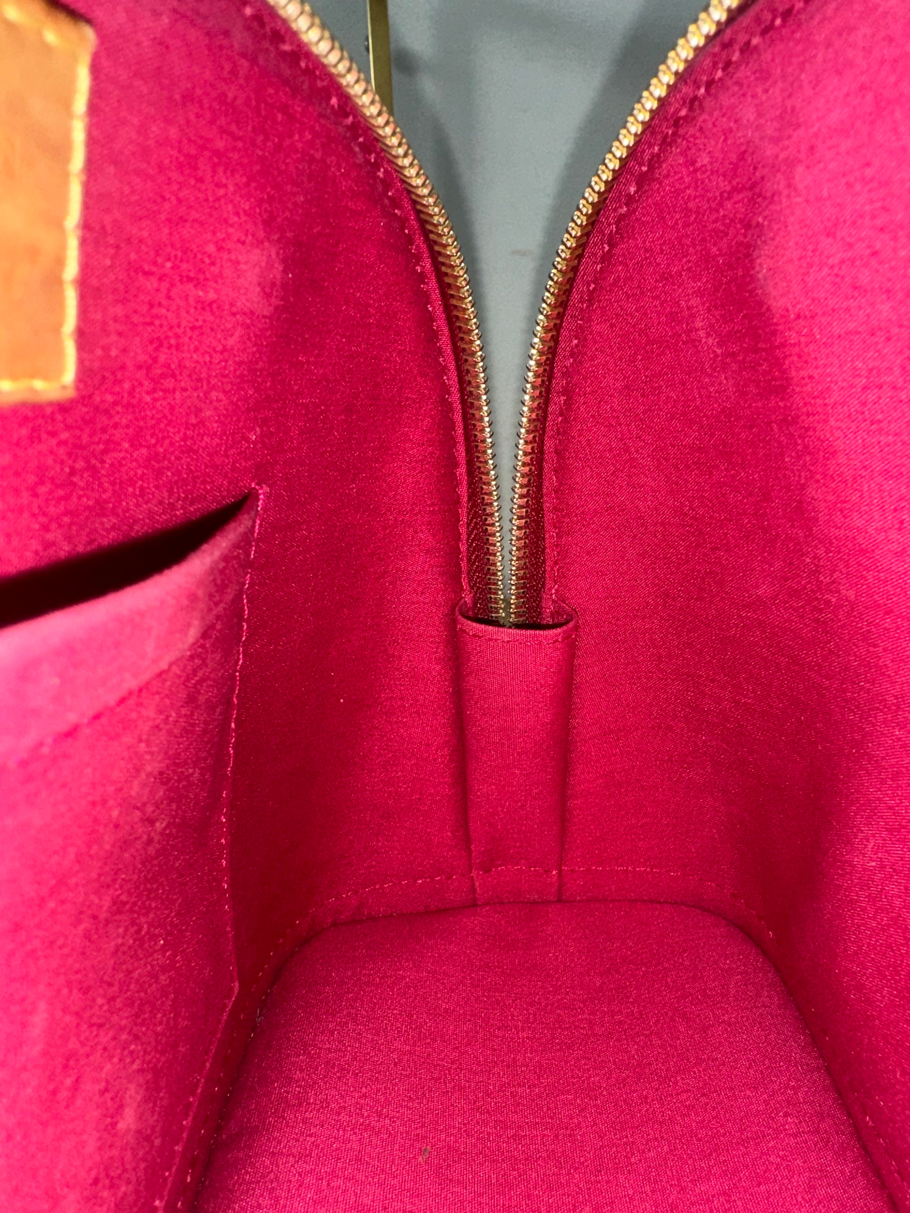 Louis Vuitton Alma BB Vernis Red