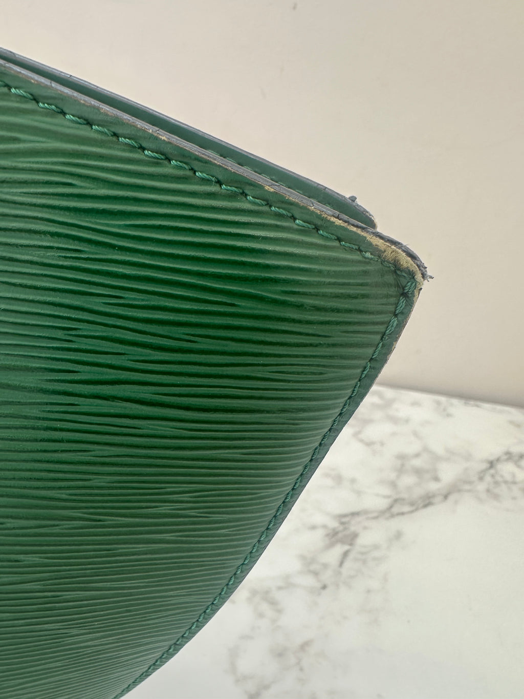 Louis Vuitton Green Epi Saint jacques