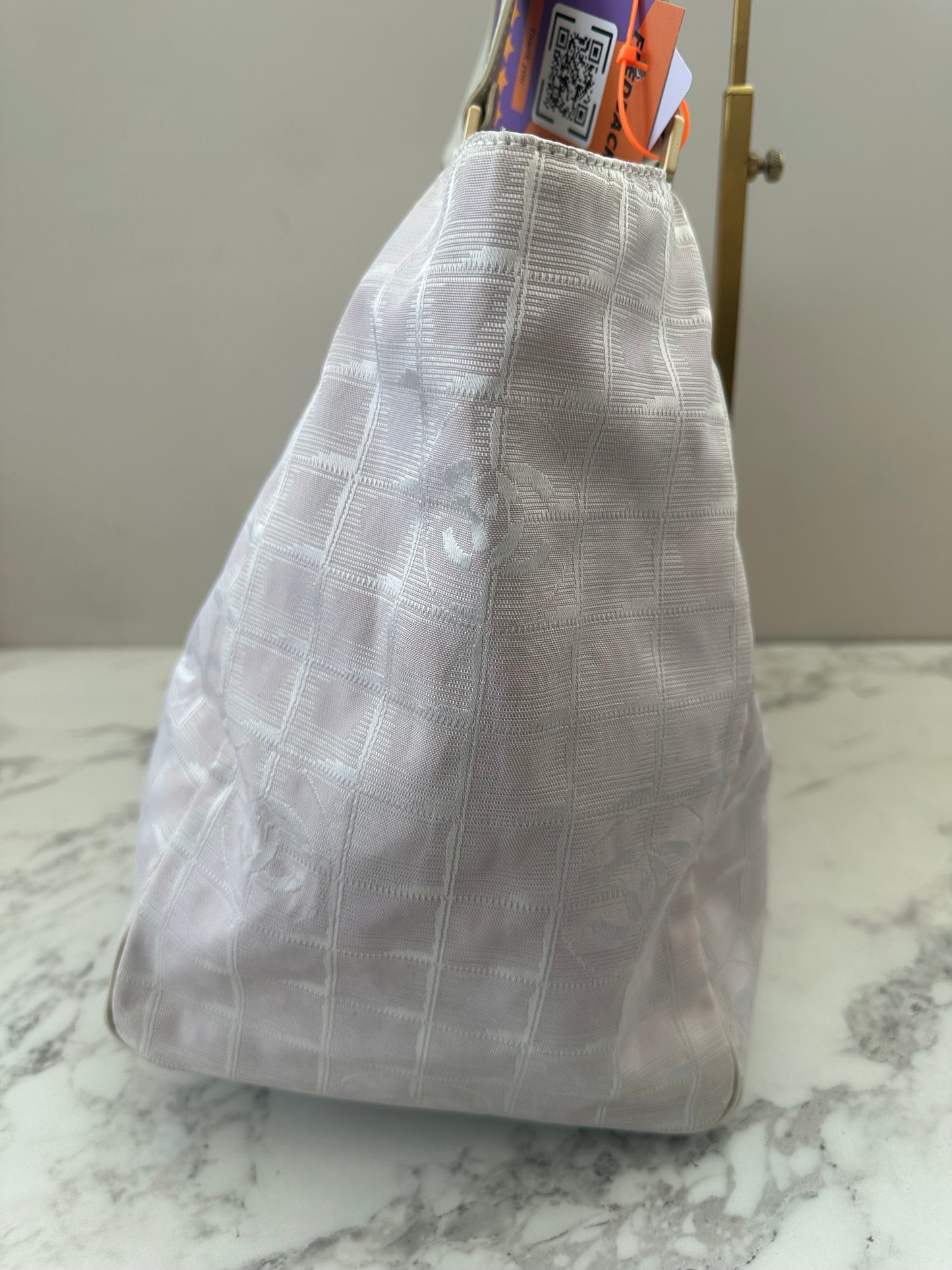 Chanel Pink Jacquard Nylon
