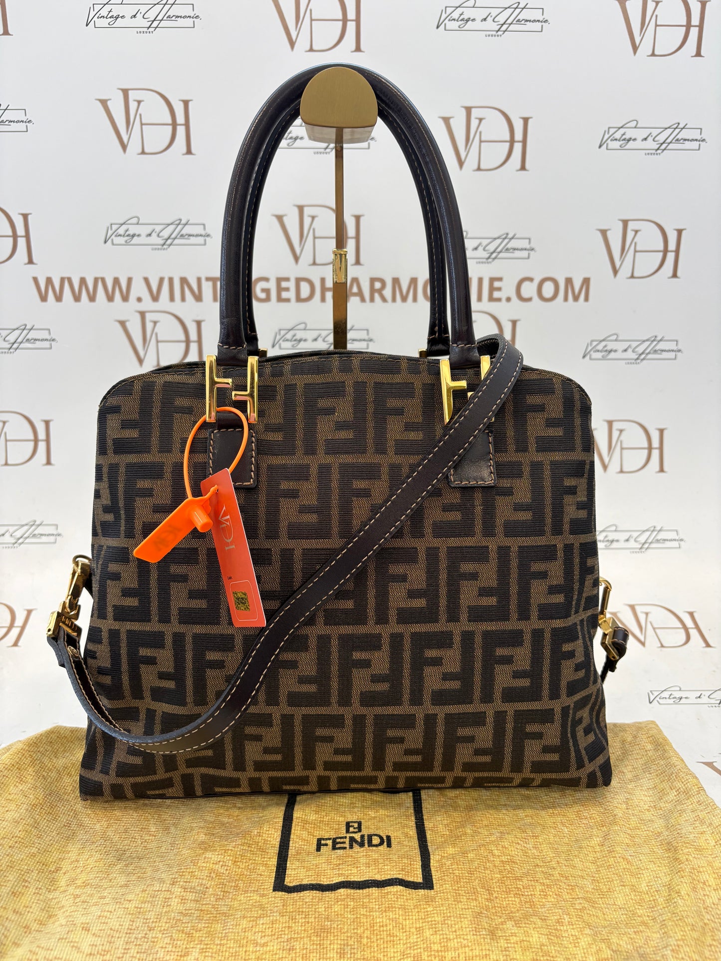 017034 - Fendi Brown Zucca