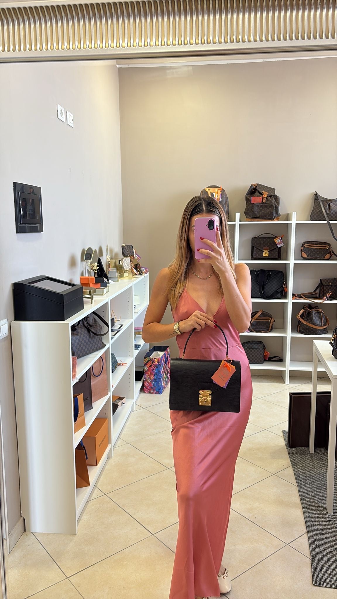 Louis Vuitton Concorde Epi Black