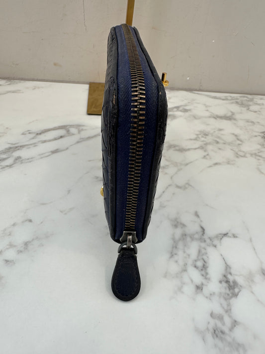 Bottega Veneta Navy Wallet