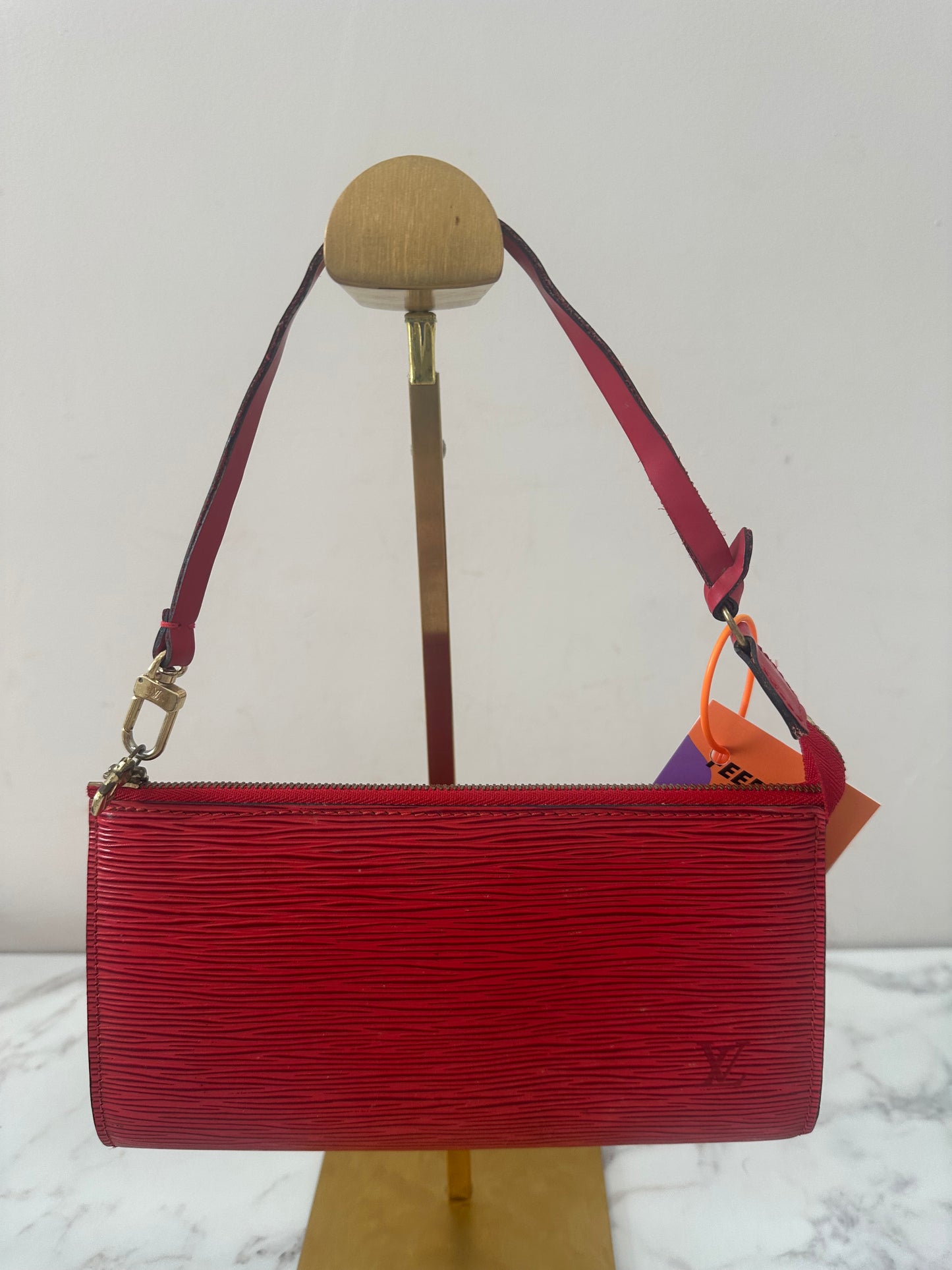 Louis Vuitton Red Epi Pochette