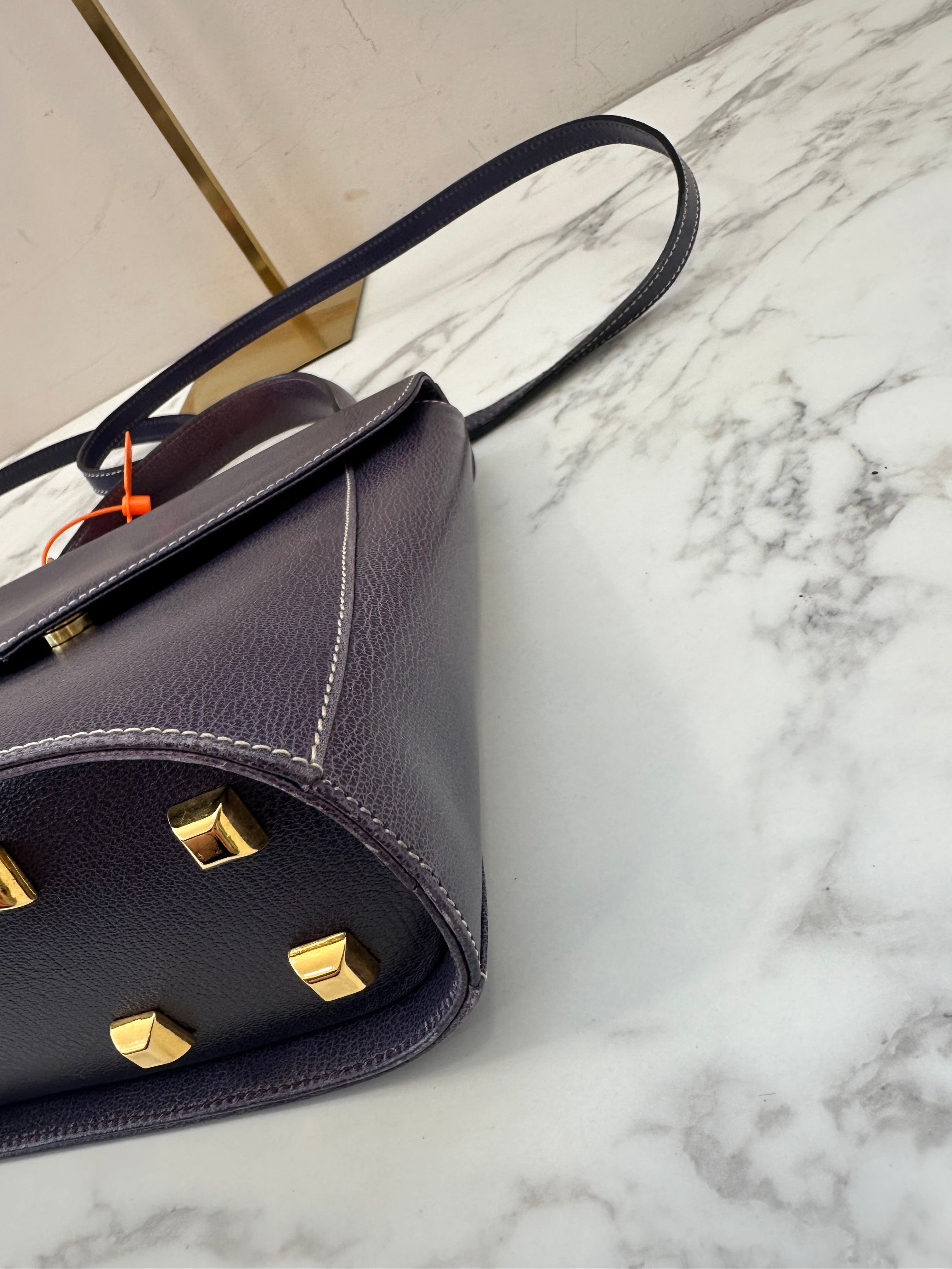 Salvatore Ferragamo Blue Leather