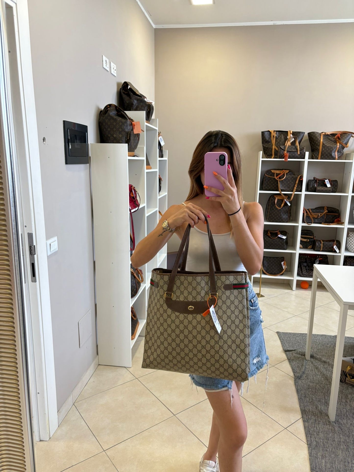 Gucci Sac Plat