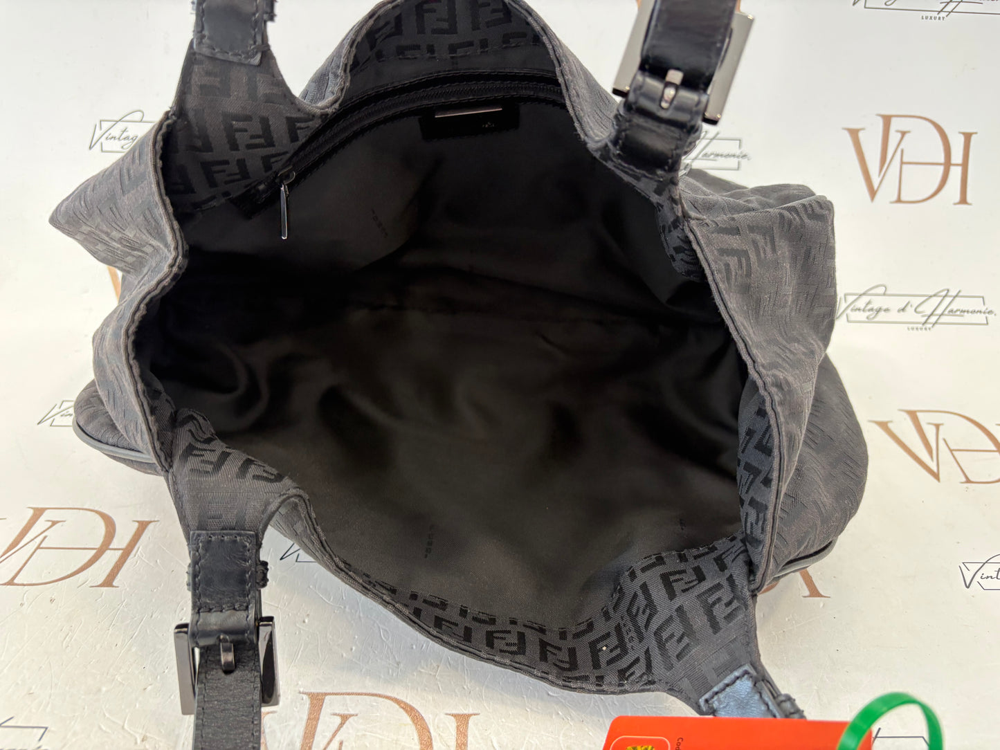 017081 - Fendi Black Zucchino