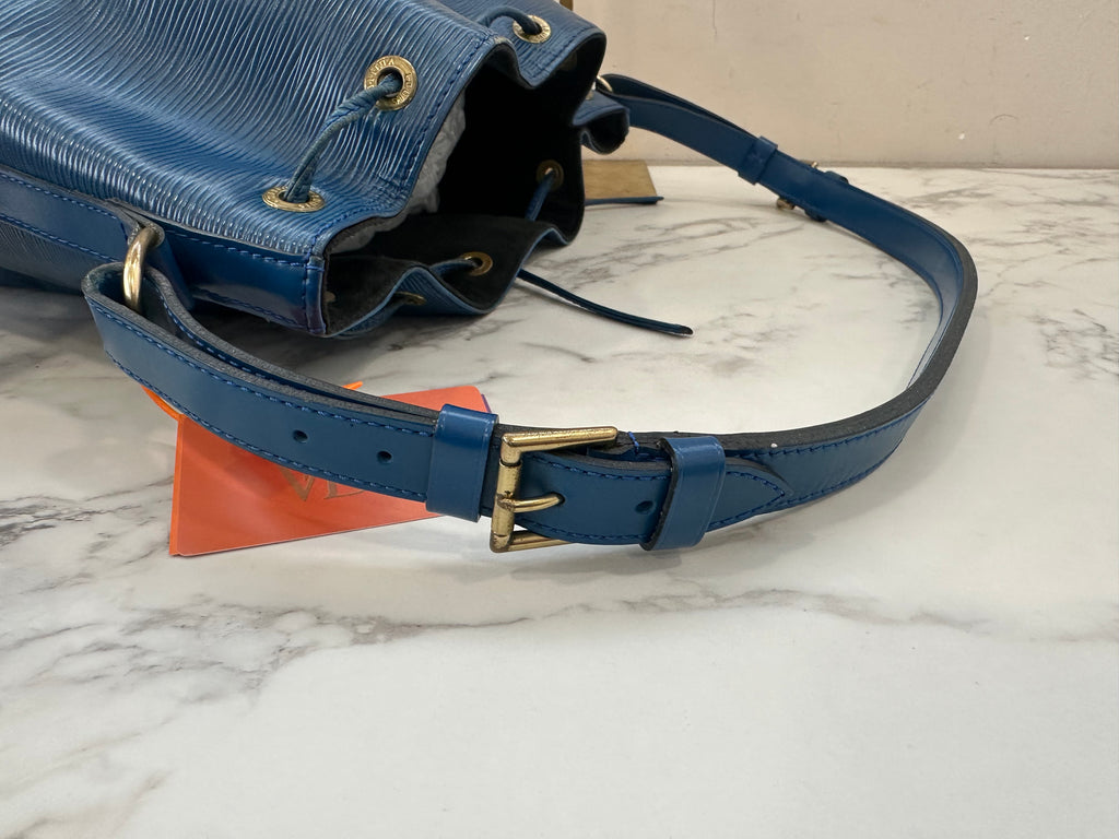 Louis Vuitton Petite Noé  Epi Blue