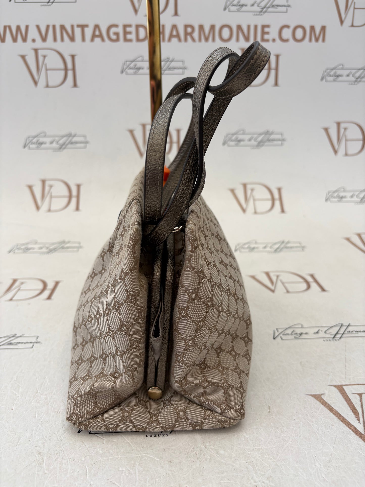 018768 - Celine Beige Canvas Macadam
