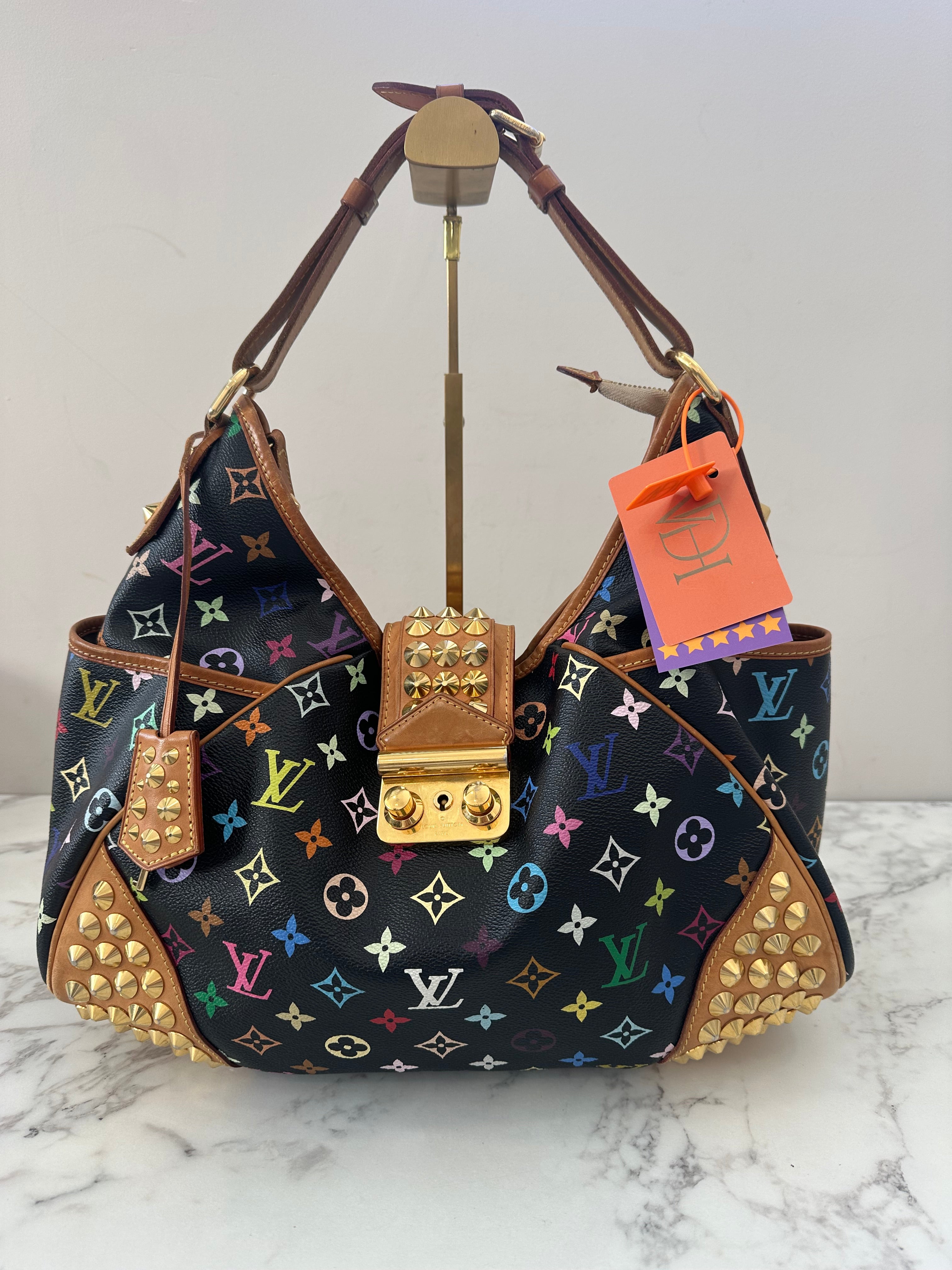 Louis Vuitton Black Multicolor Chrissie