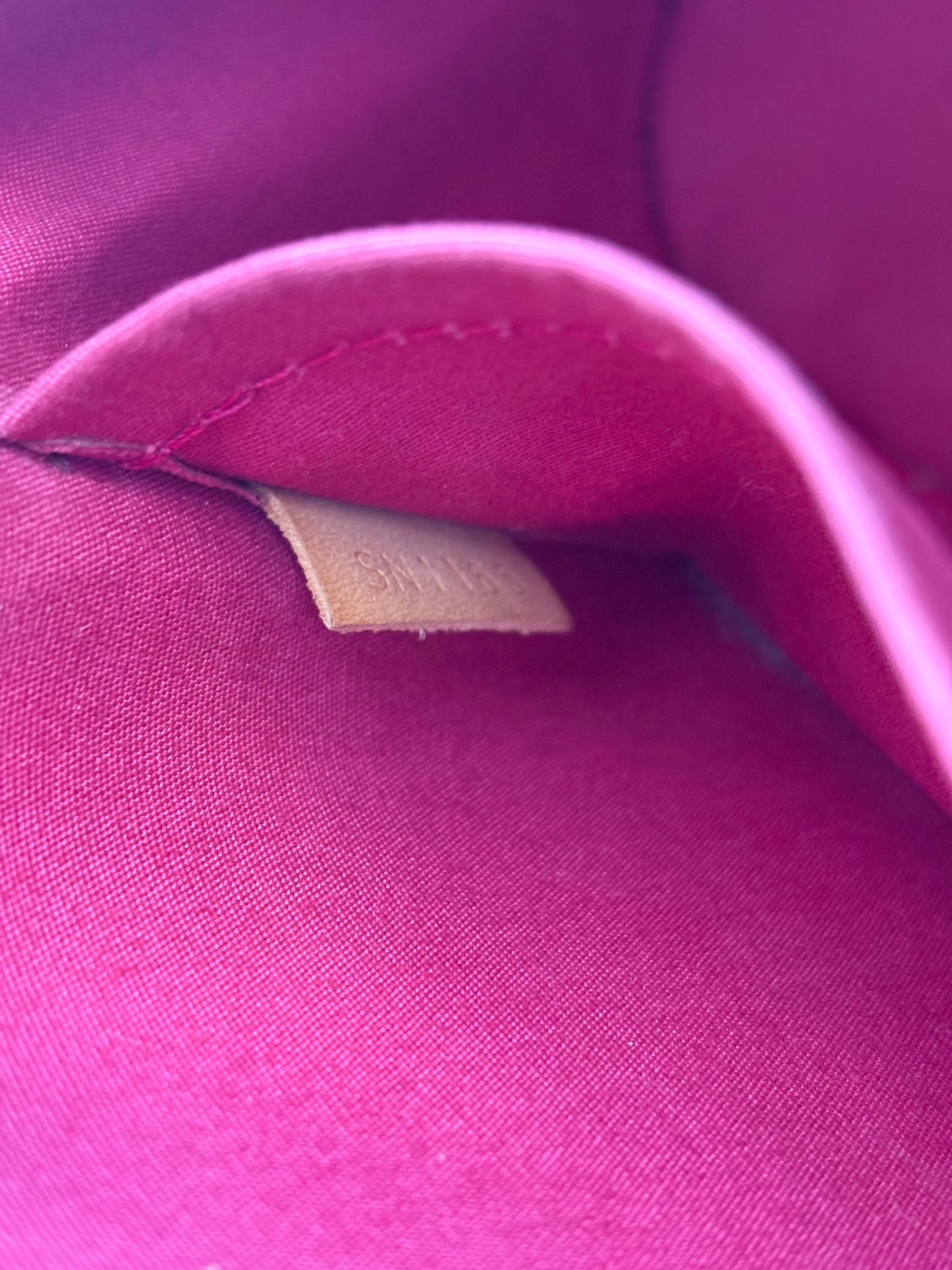 Louis Vuitton Alma BB Red Vernis