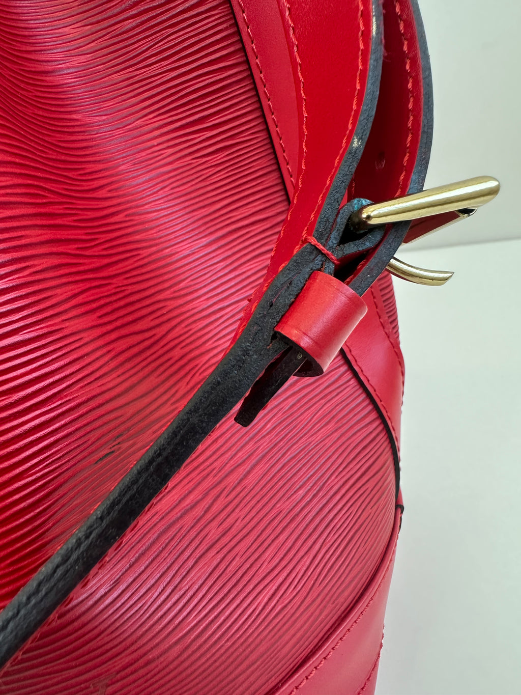 Louis Vuitton Noé Red Epi