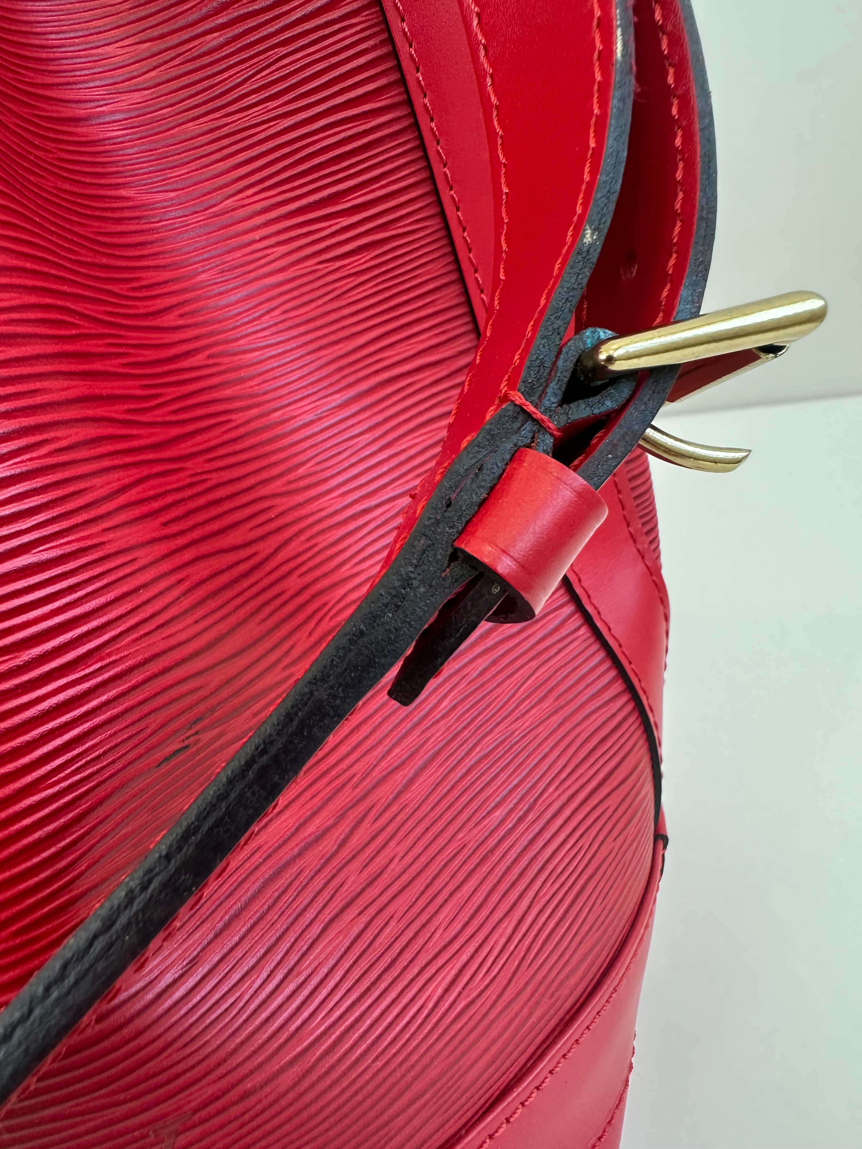 Louis Vuitton Noé Red Epi