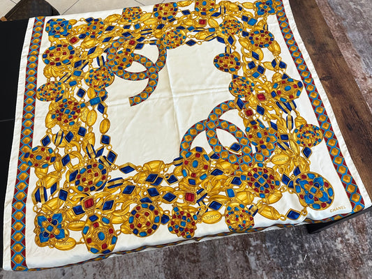 Chanel Silk Scarf