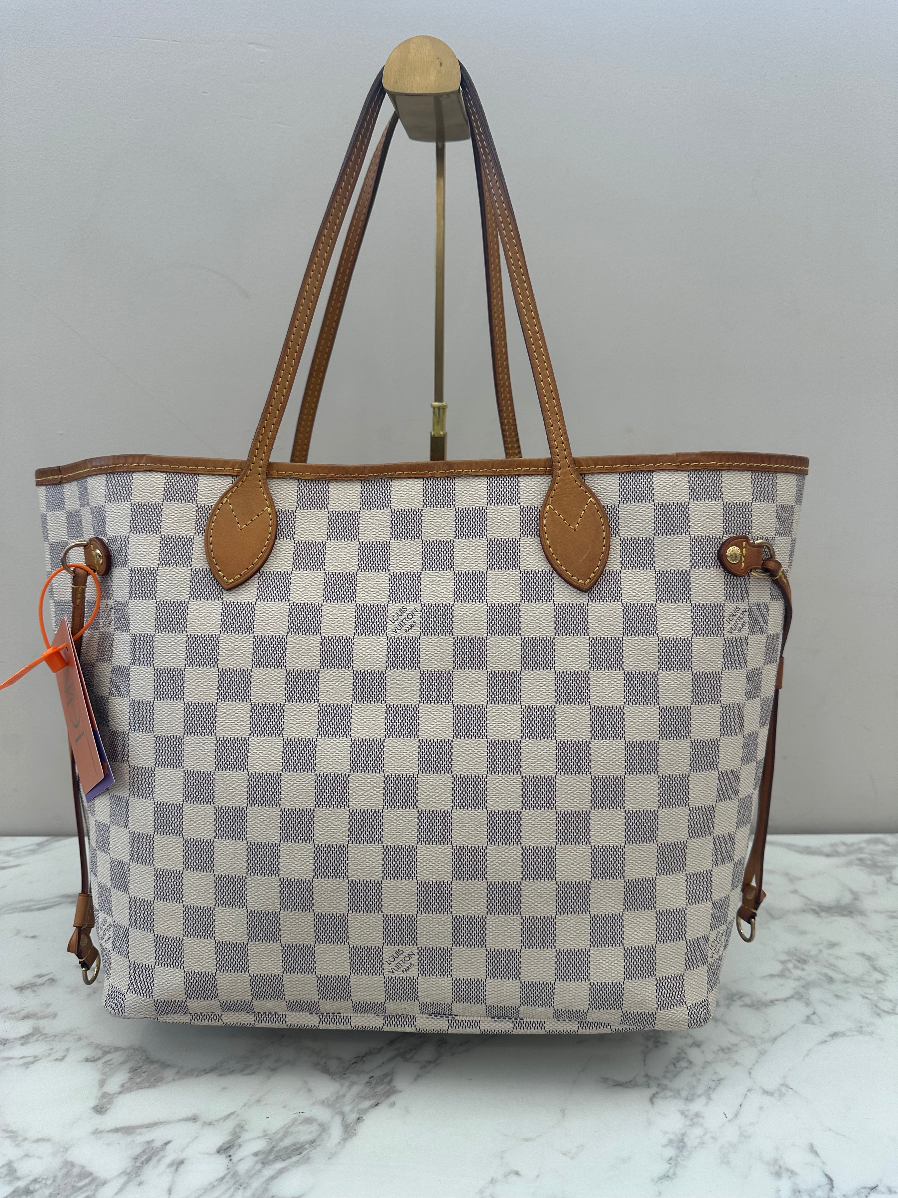 Louis Vuitton Neverfull Azur MM + Pochette