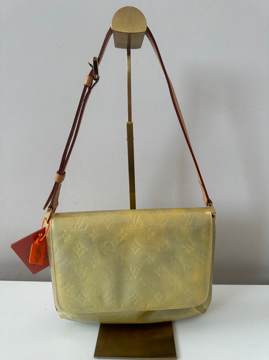 Louis Vuitton Vernis Gold Shoulder