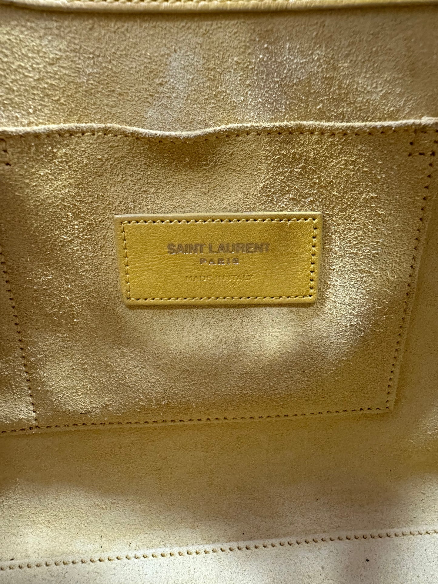 382221 - Saint Laurent Sac De Jour Baby Yellow