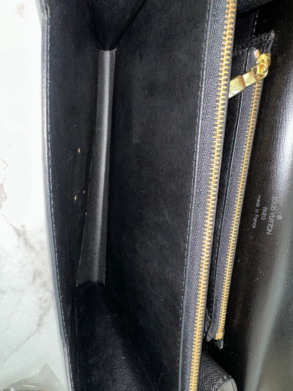 Louis Vuitton Concorde Epi Black