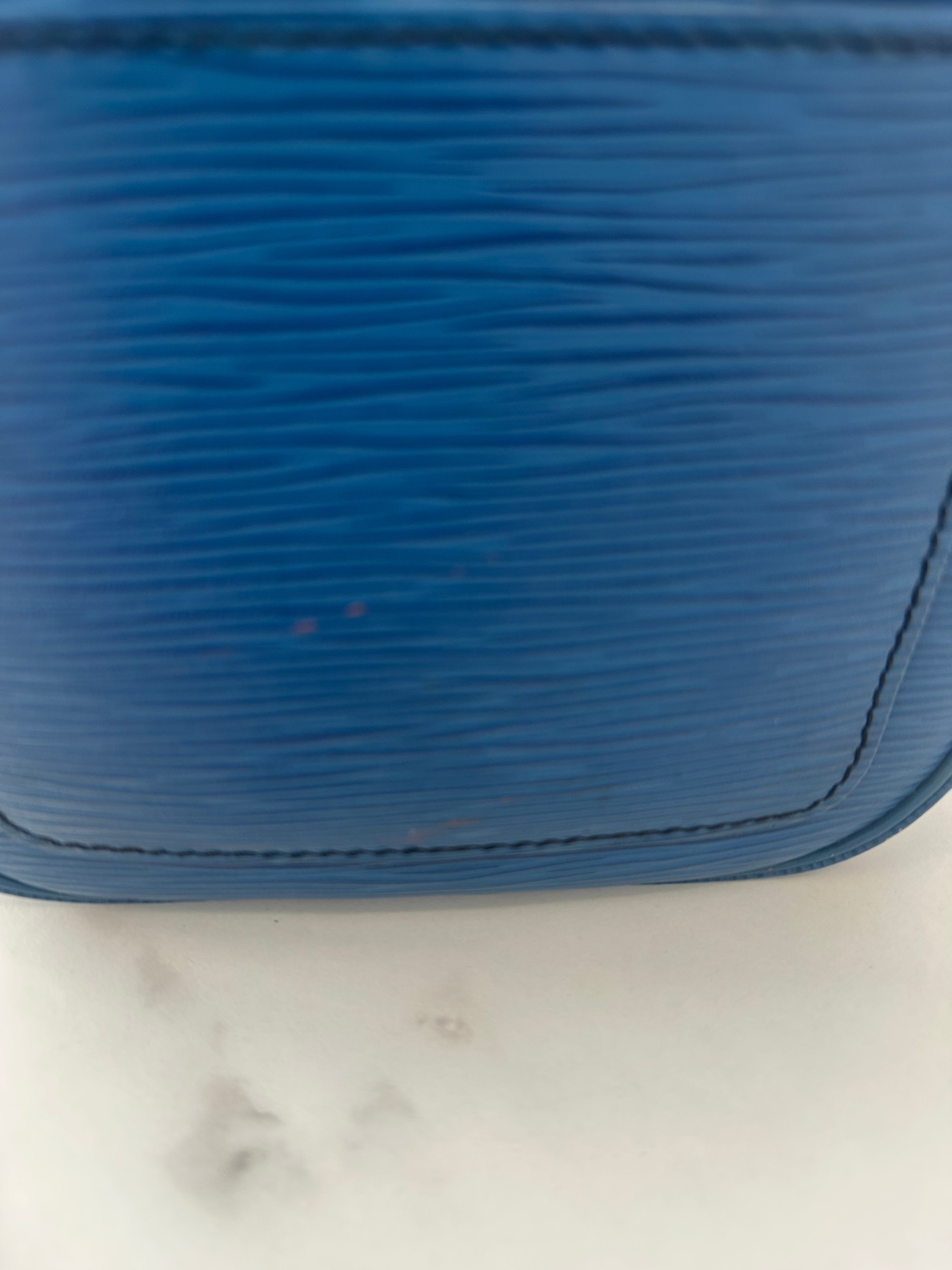 Louis Vuitton Speedy 25 Epi Blue