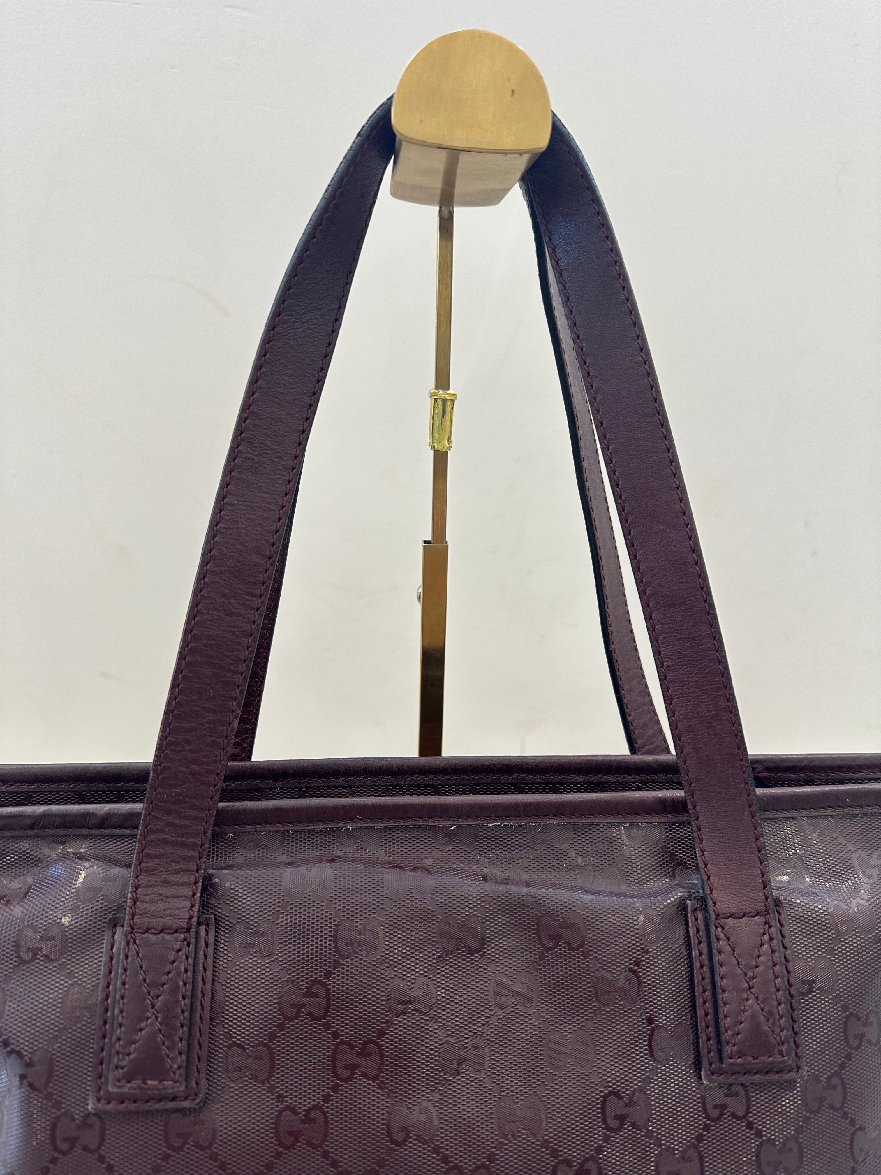 Gucci Bordeaux Tote Bag